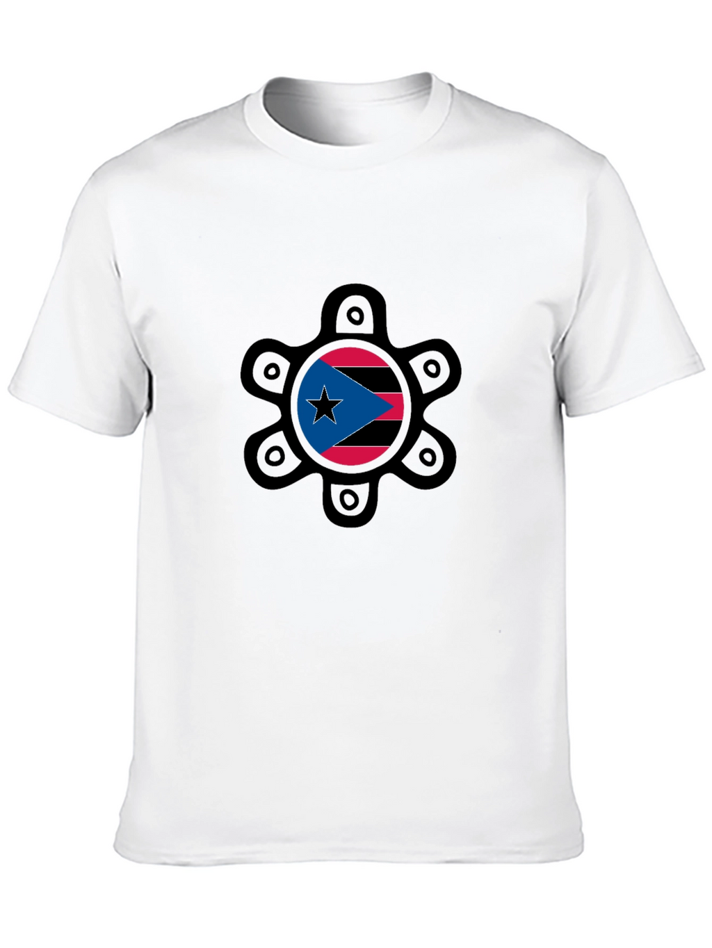 Puerto Rico Flag Graphic Tee - Boricua Pride
