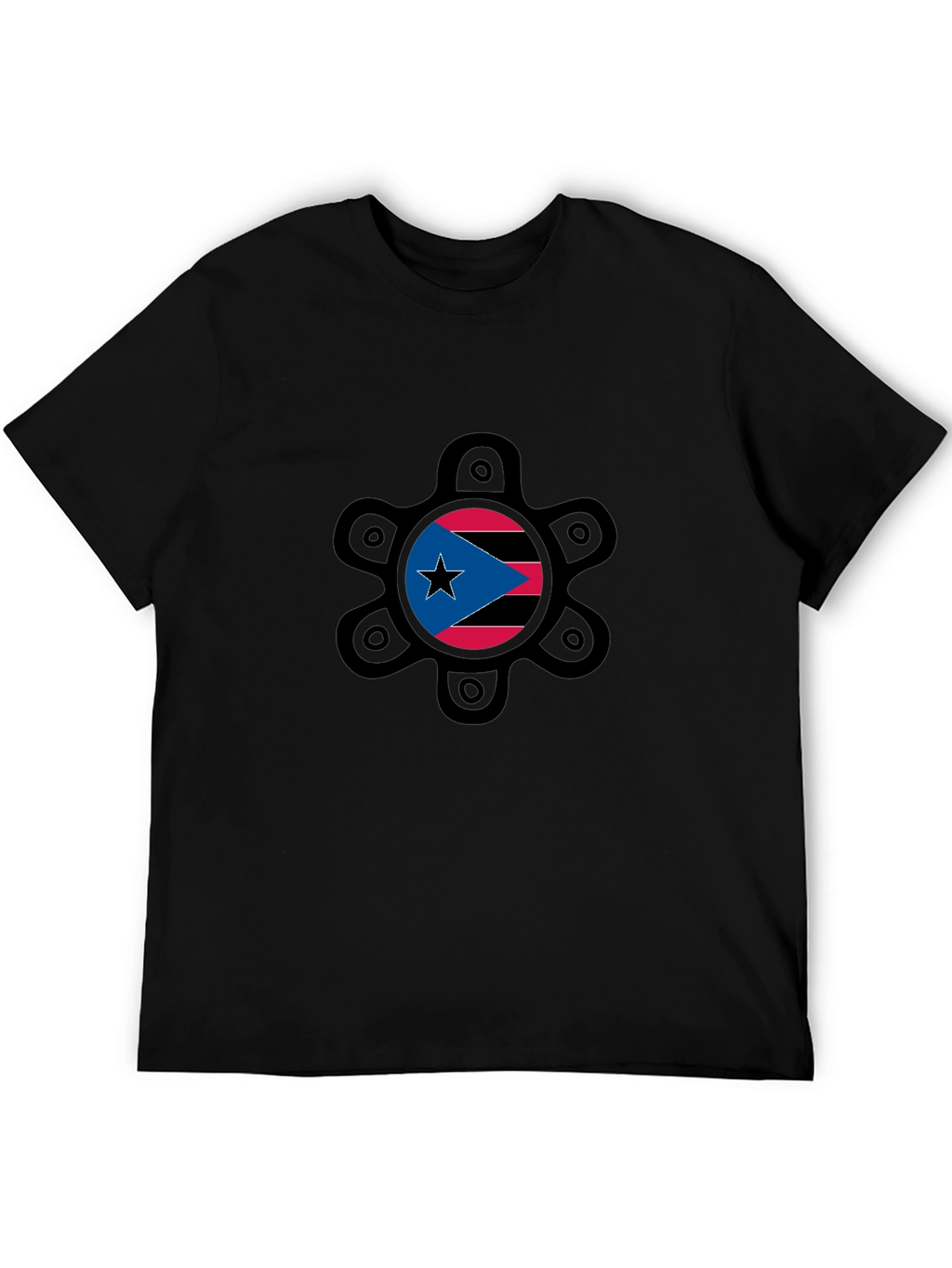 Puerto Rico Flag Graphic Tee - Boricua Pride