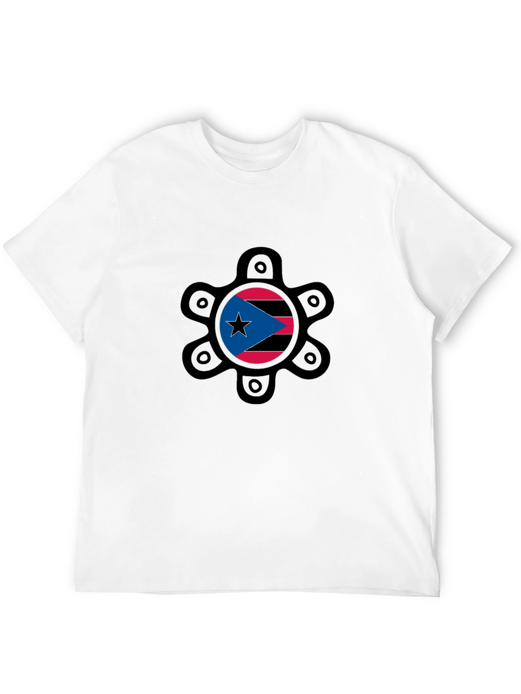 Puerto Rico Flag Graphic Tee - Boricua Pride
