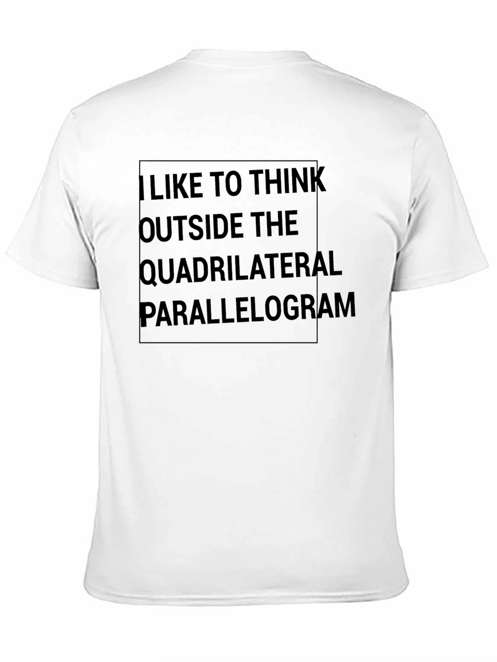 Think Outside T-Shirt - Funny Geometry Tee