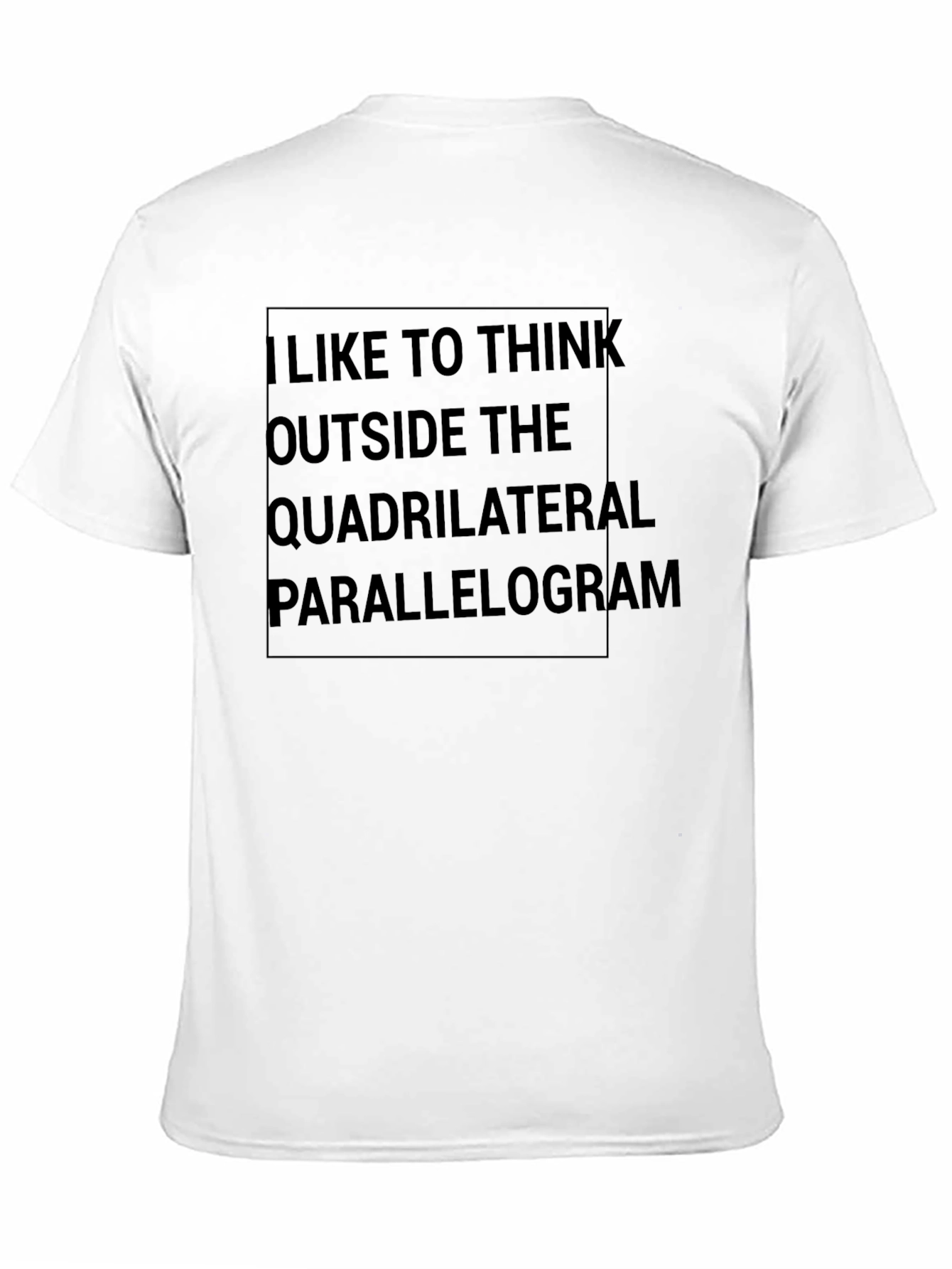 Think Outside T-Shirt - Funny Geometry Tee