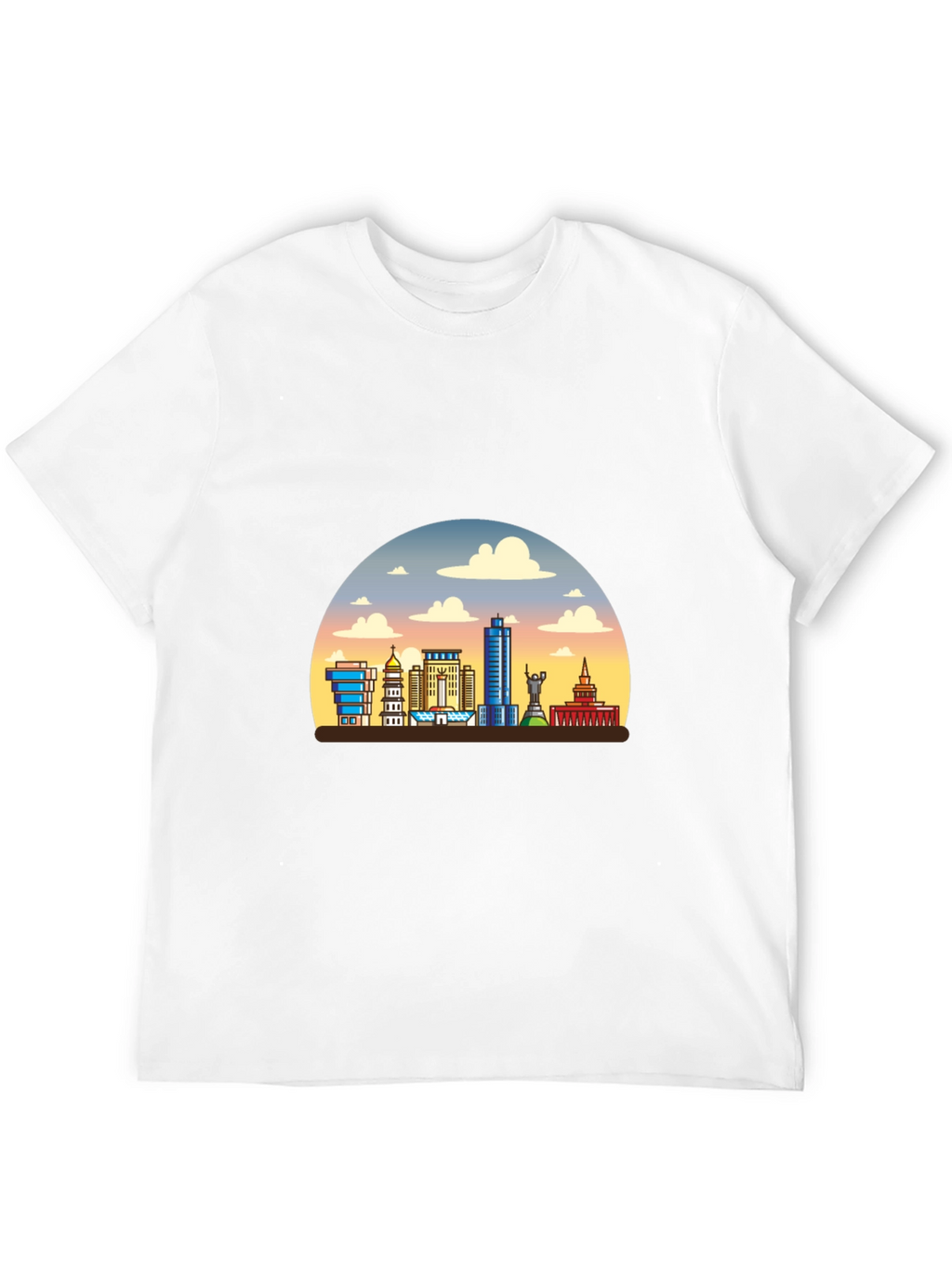Cityscape T-Shirt - Mens Graphic Tee