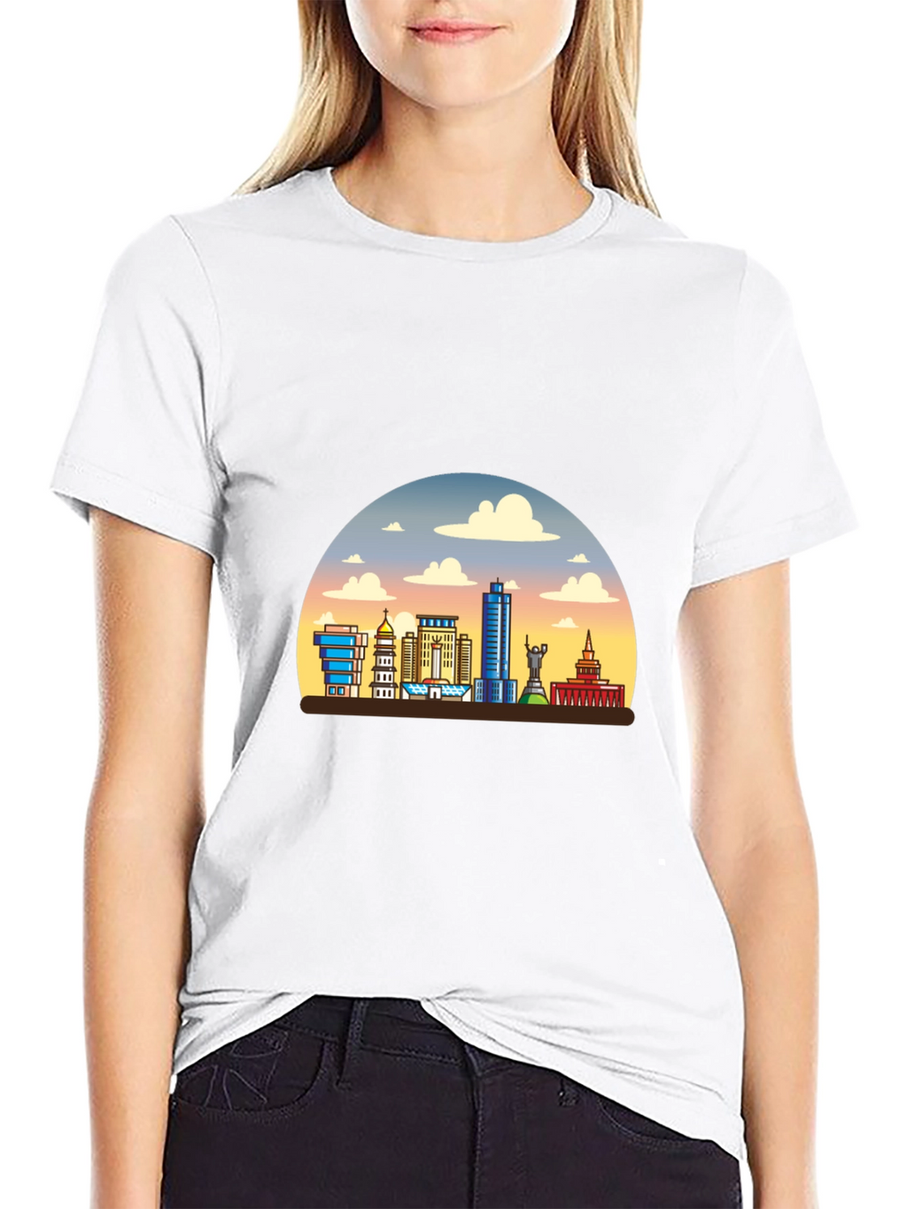 Cityscape T-Shirt - Mens Graphic Tee
