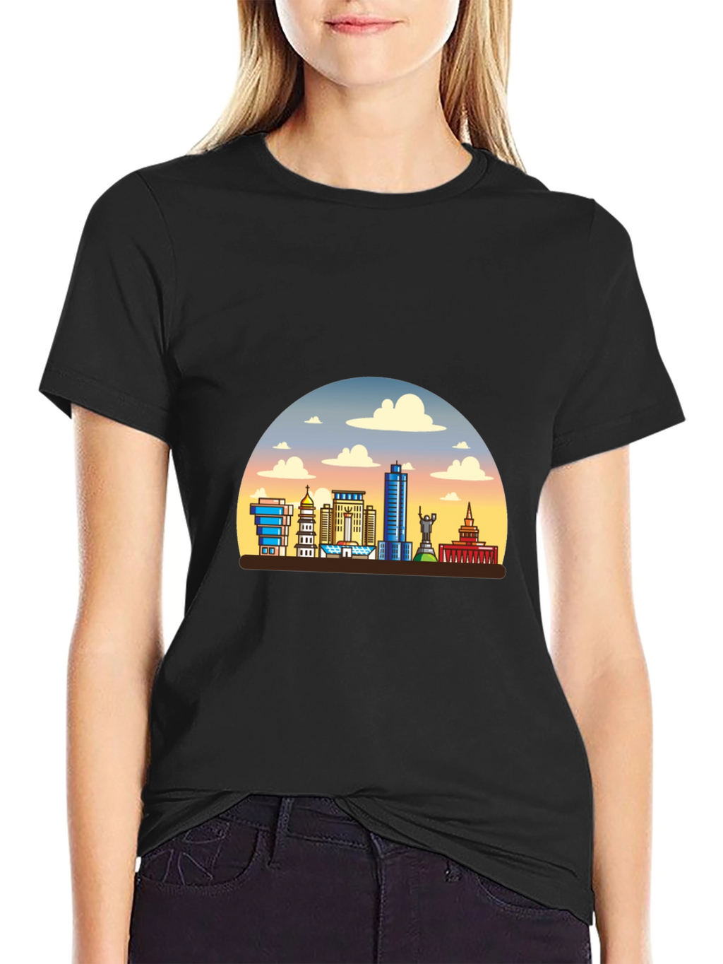 Cityscape T-Shirt - Mens Graphic Tee