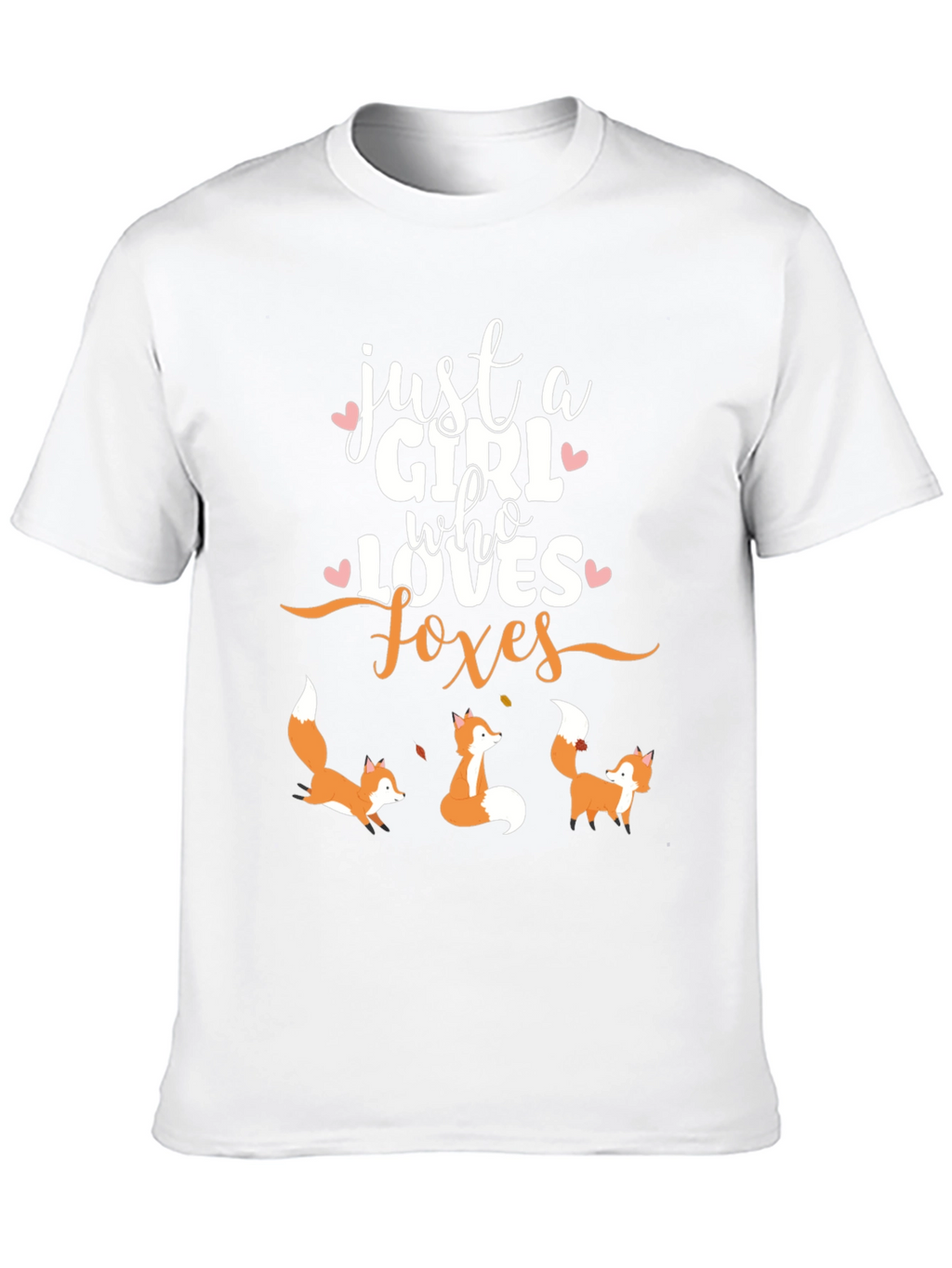 Girl Loves Foxes T-Shirt