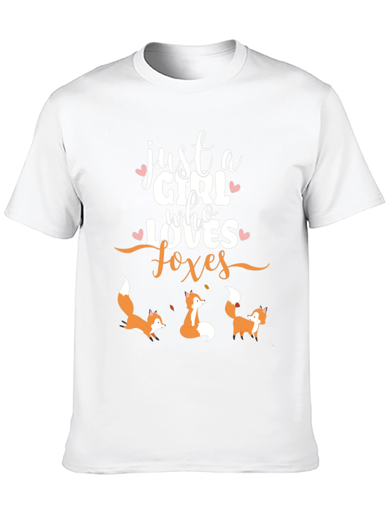 Girl Loves Foxes T-Shirt