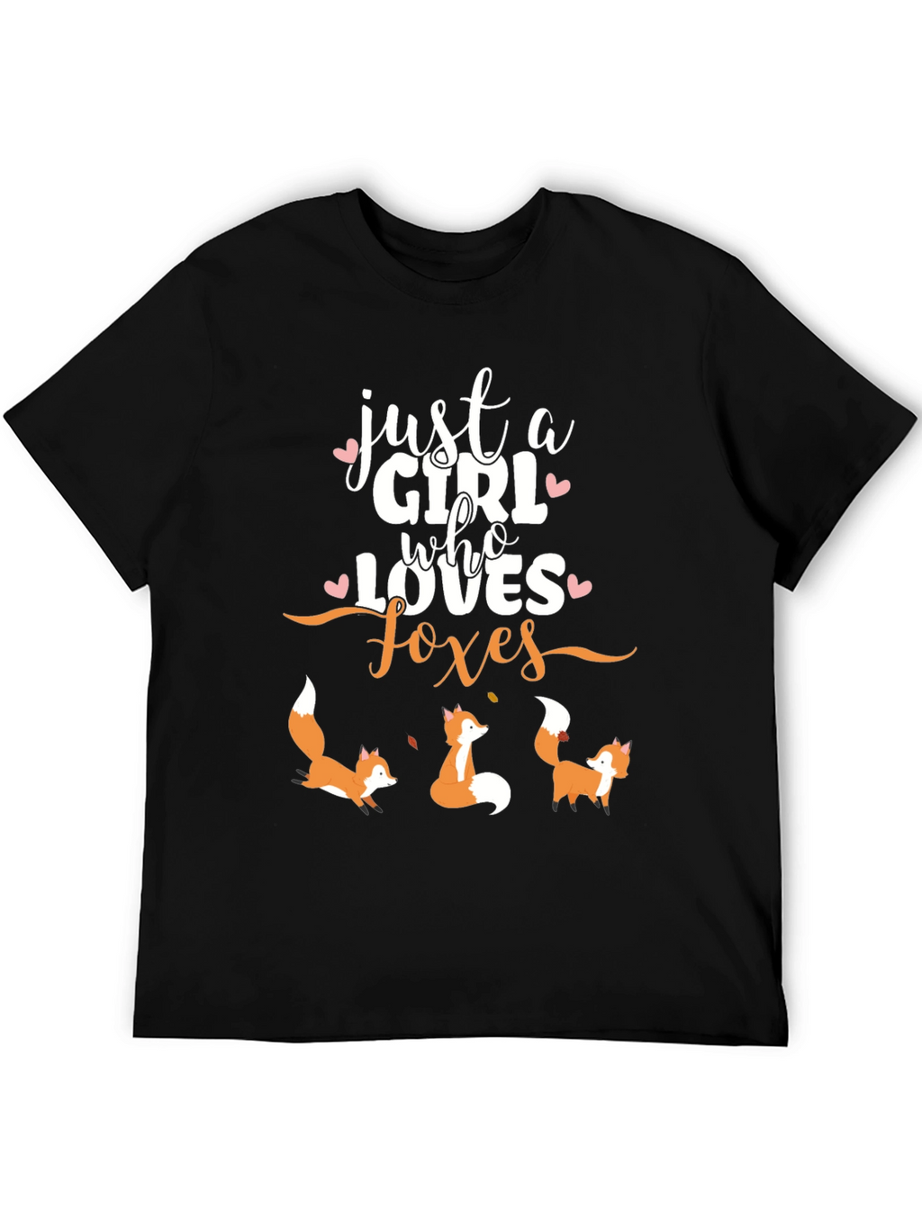 Girl Loves Foxes T-Shirt