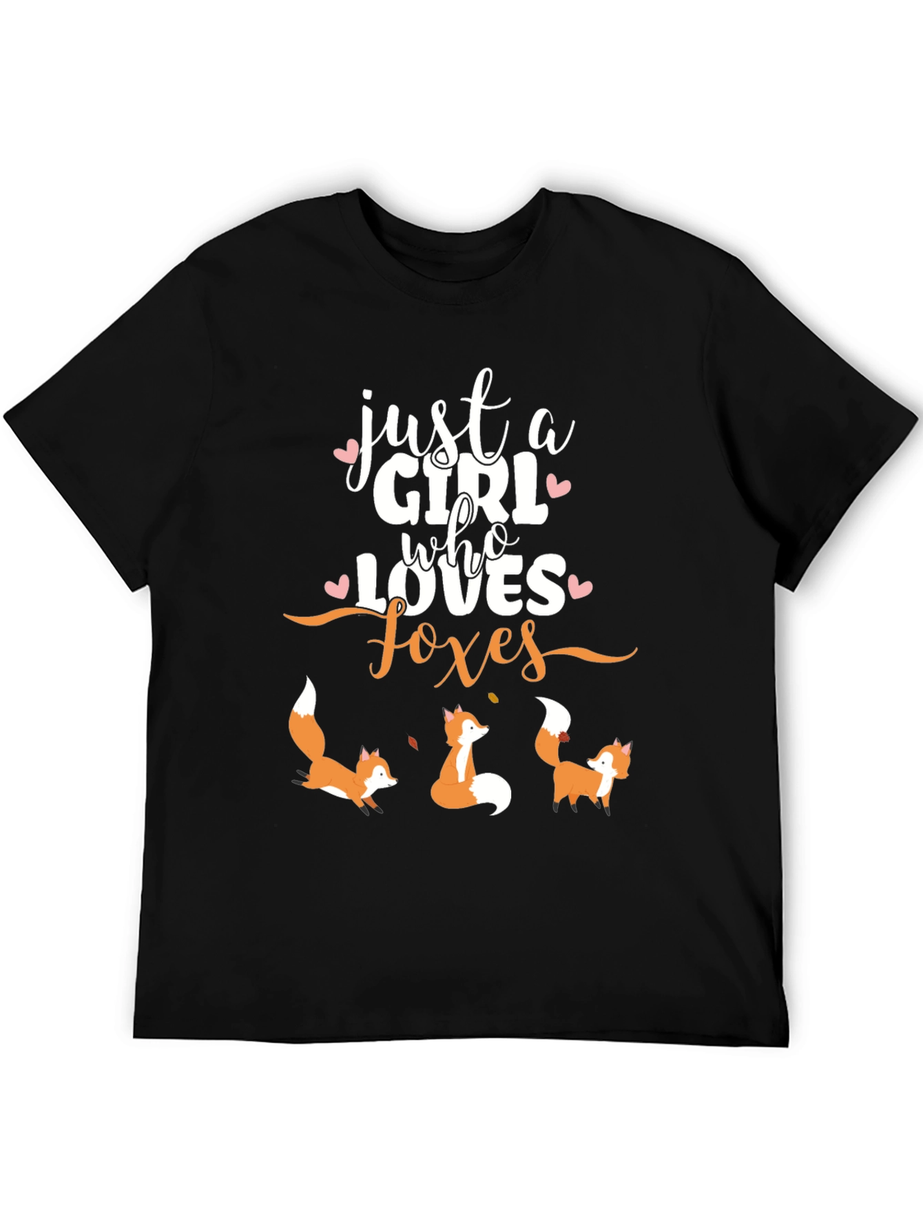 Girl Loves Foxes T-Shirt