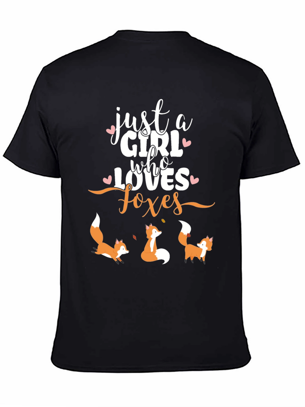 Girl Loves Foxes T-Shirt
