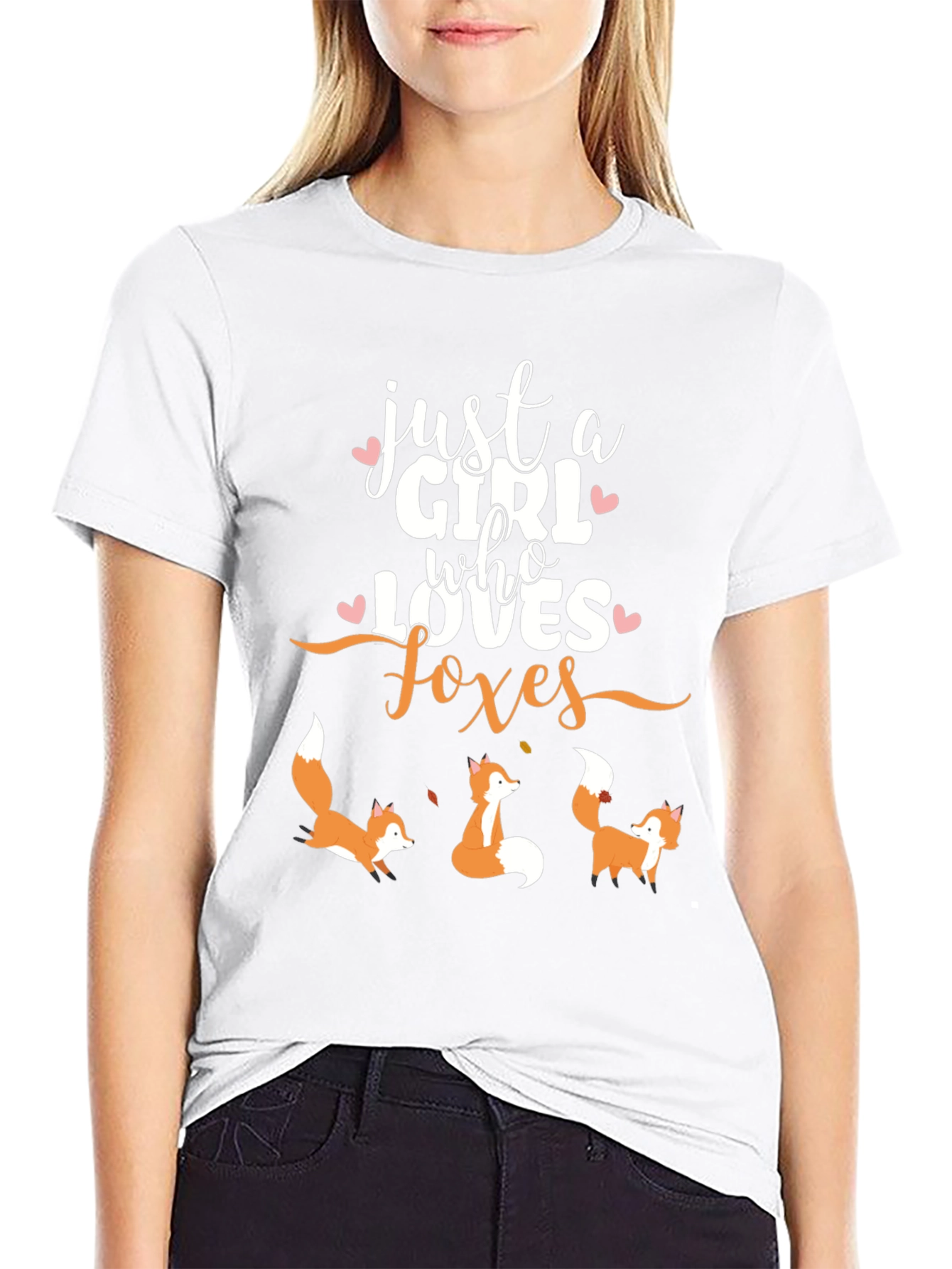 Girl Loves Foxes T-Shirt