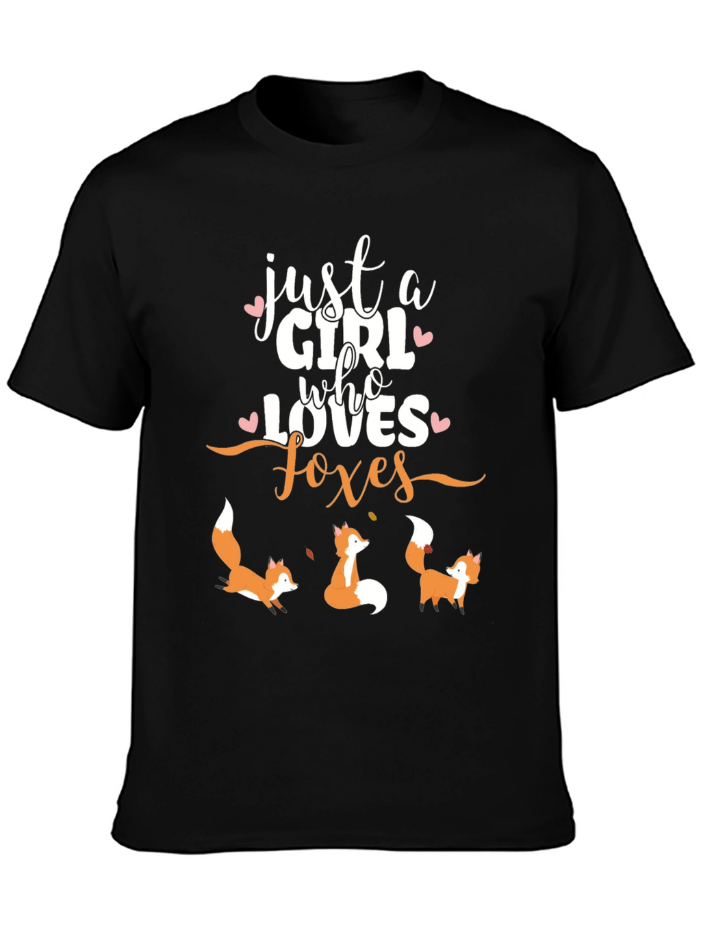 Girl Loves Foxes T-Shirt
