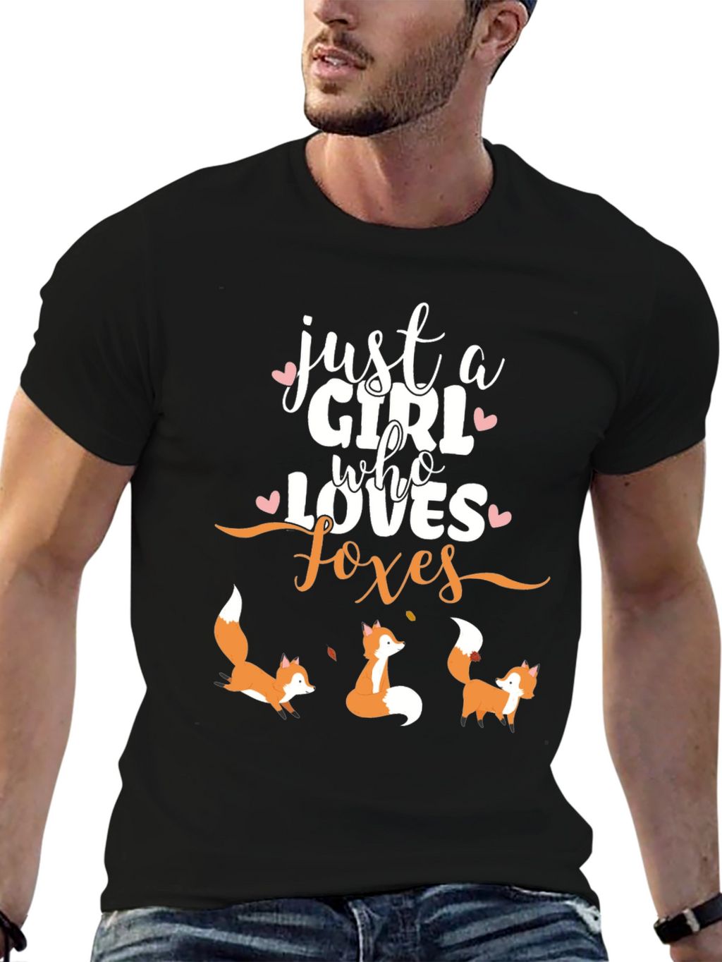 Girl Loves Foxes T-Shirt