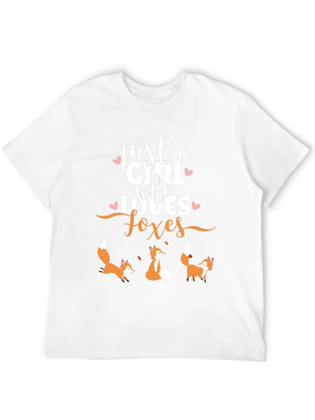 Girl Loves Foxes T-Shirt