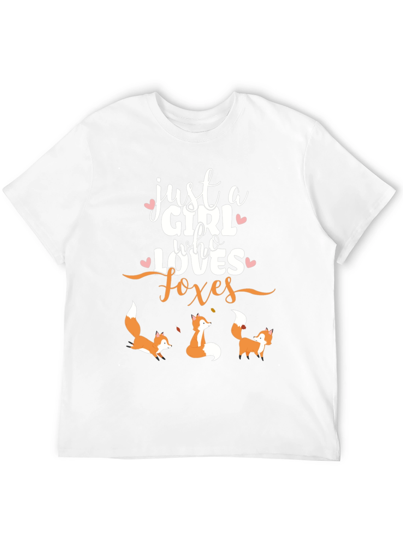 Girl Loves Foxes T-Shirt