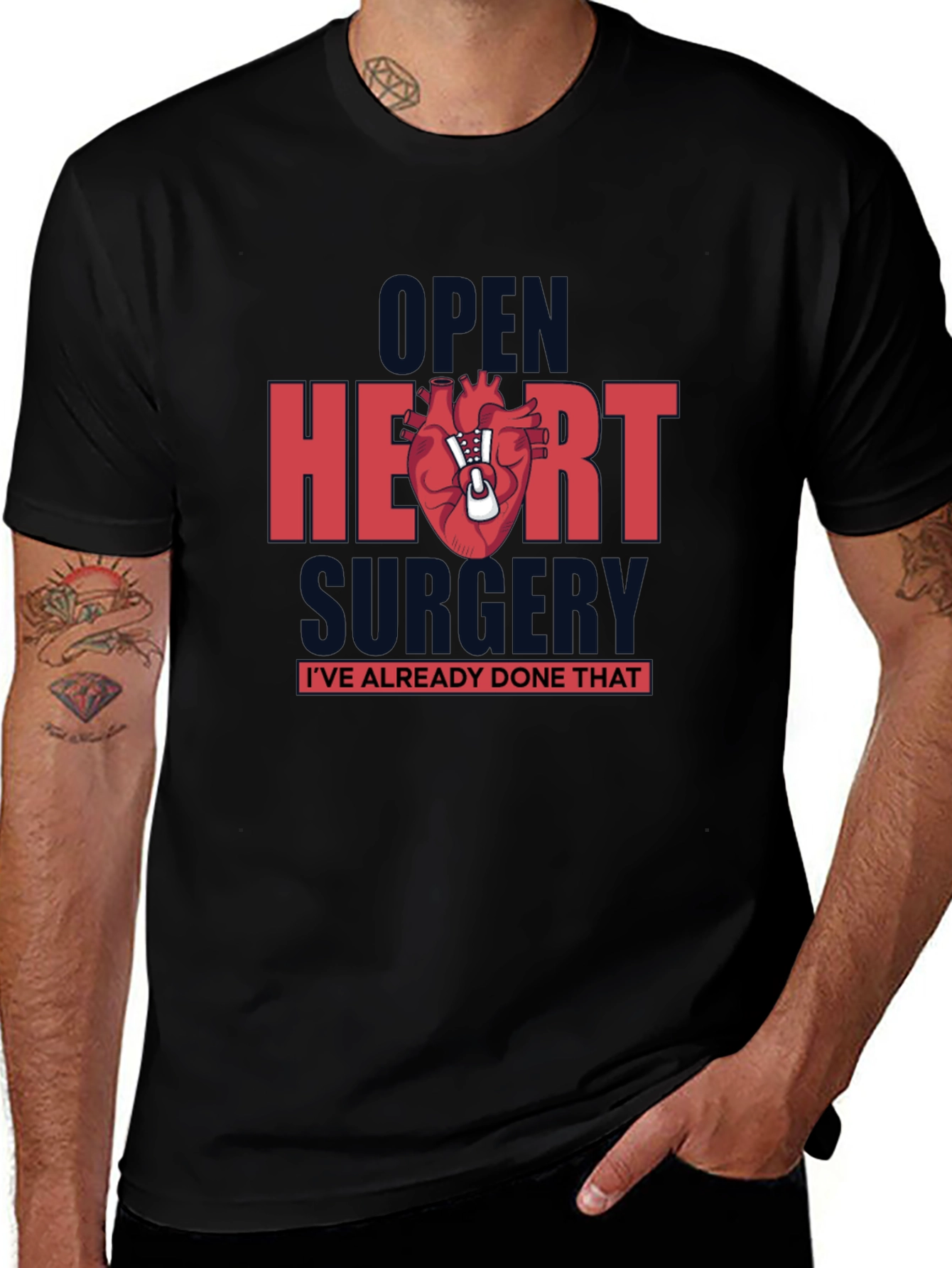 Open Heart Surgery Survivor T-Shirt