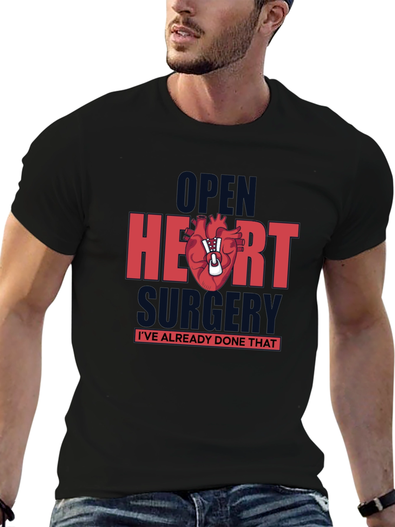 Open Heart Surgery Survivor T-Shirt