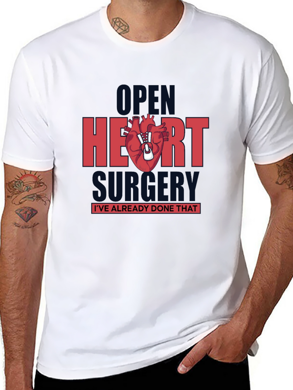 Open Heart Surgery Survivor T-Shirt