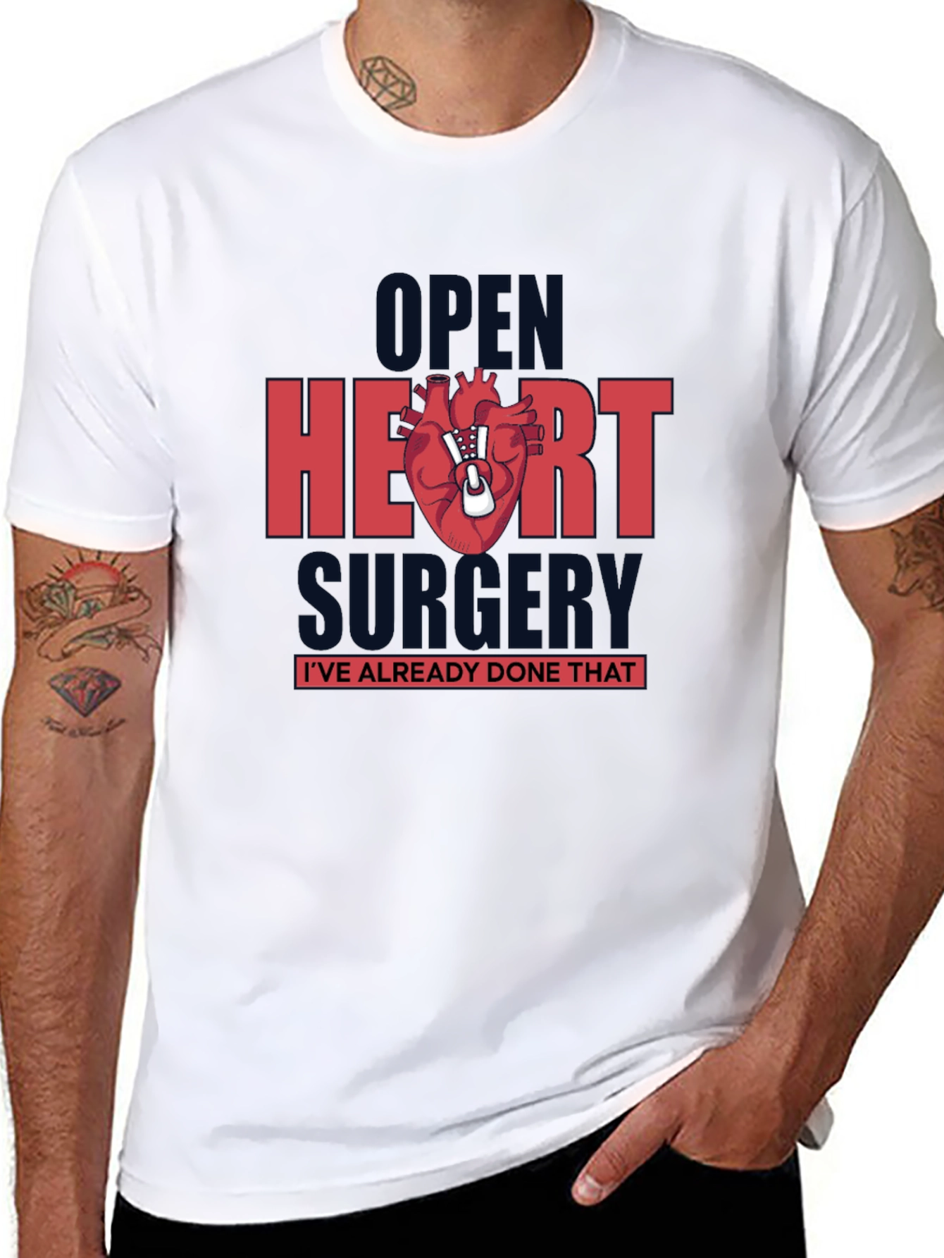 Open Heart Surgery Survivor T-Shirt