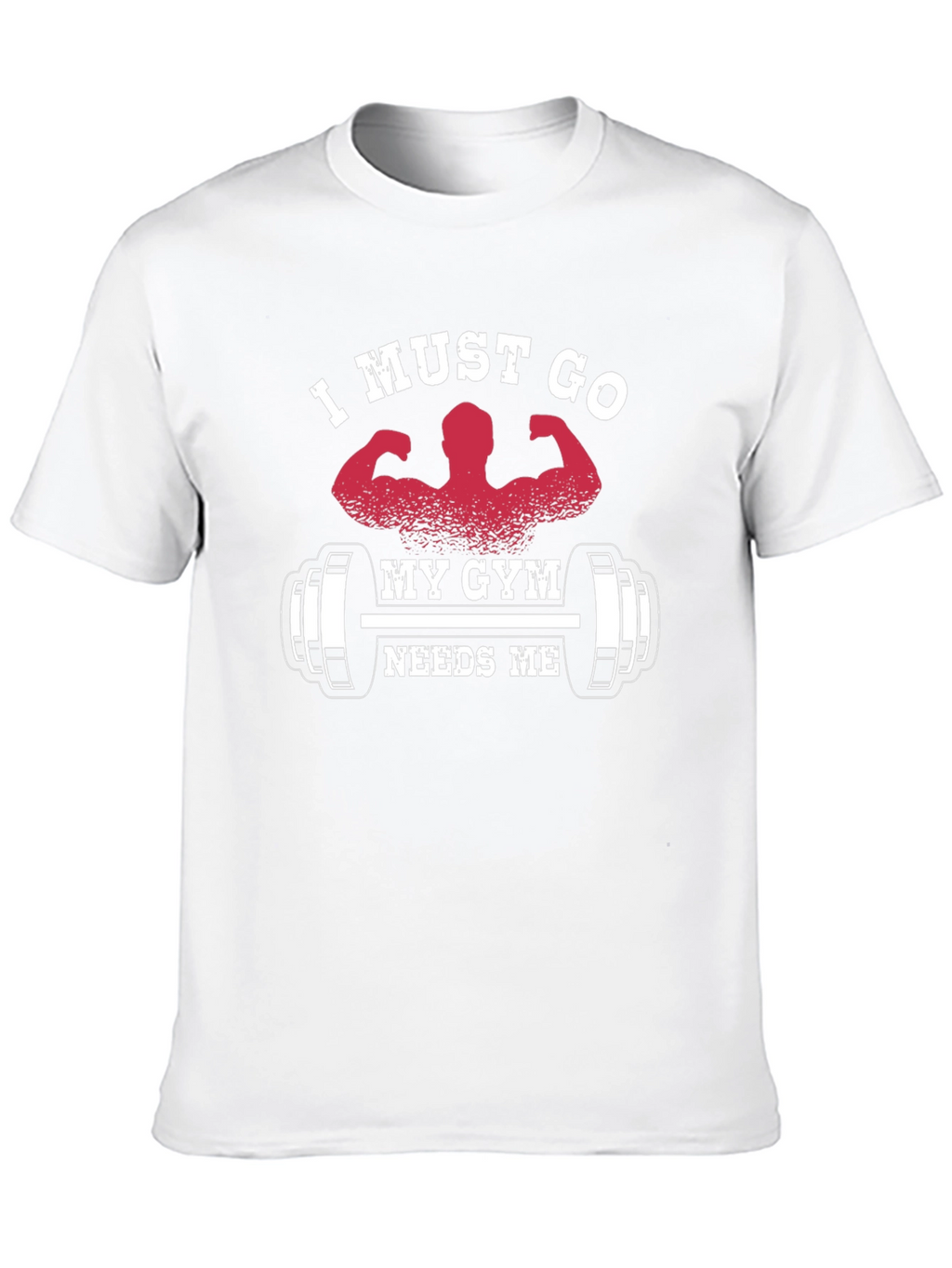 Gym Needs Me Graphic Tee - Black Cotton