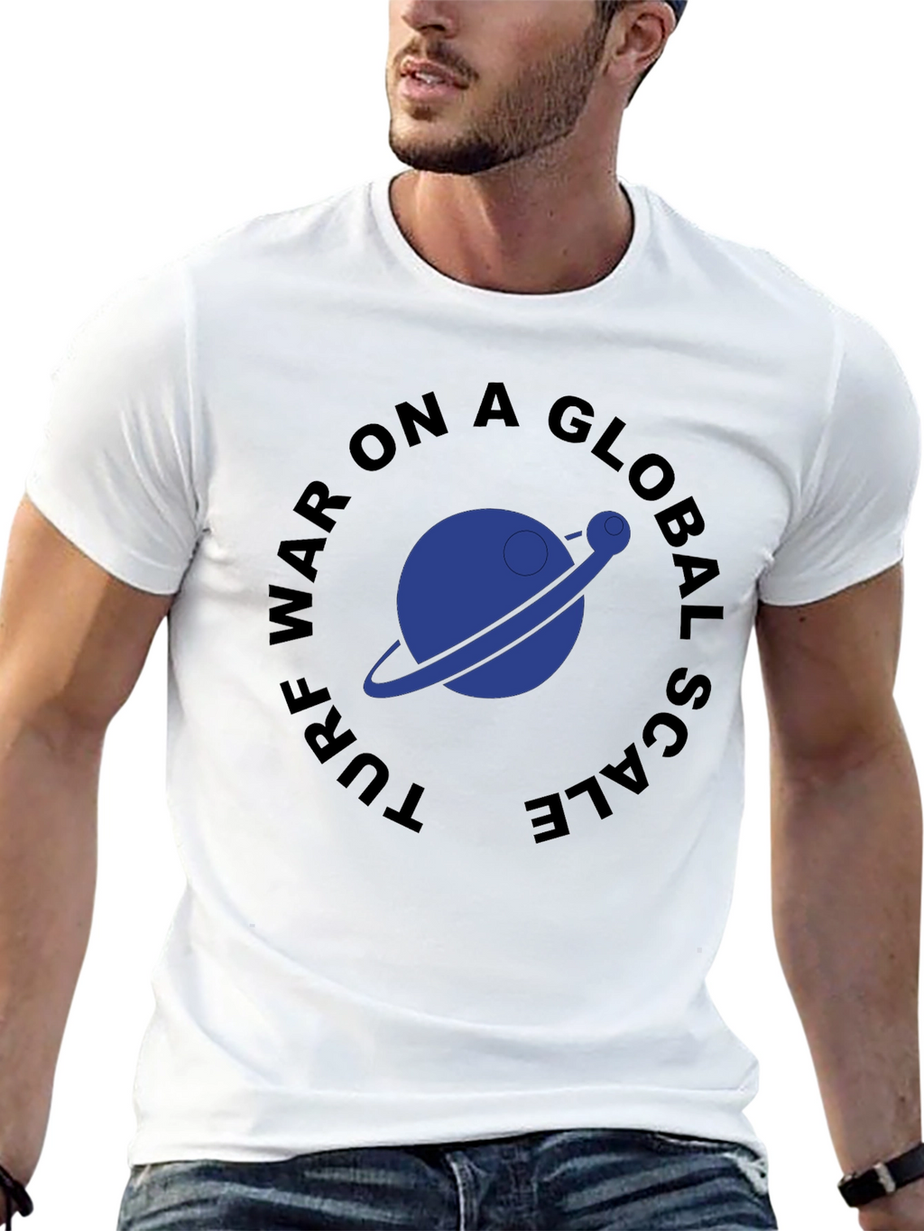 Turf War Global Scale Graphic T-Shirt