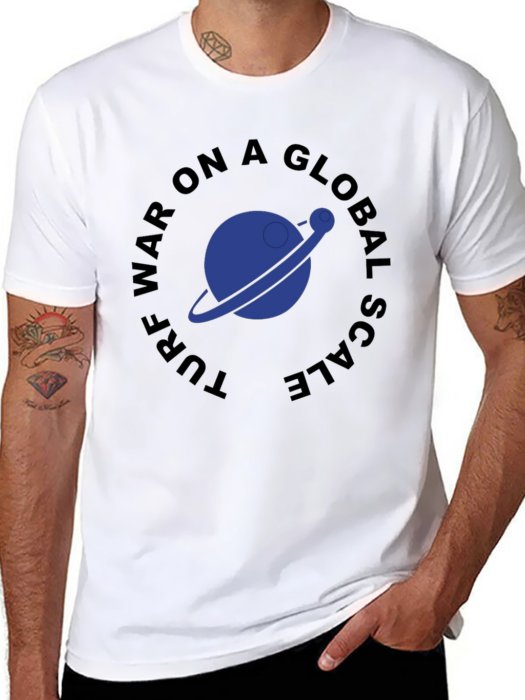 Turf War Global Scale Graphic T-Shirt