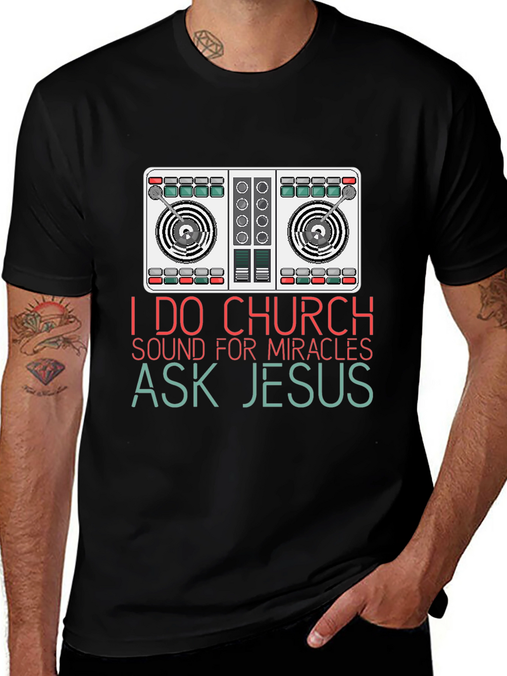 I Do Church Sound for Miracles T-Shirt