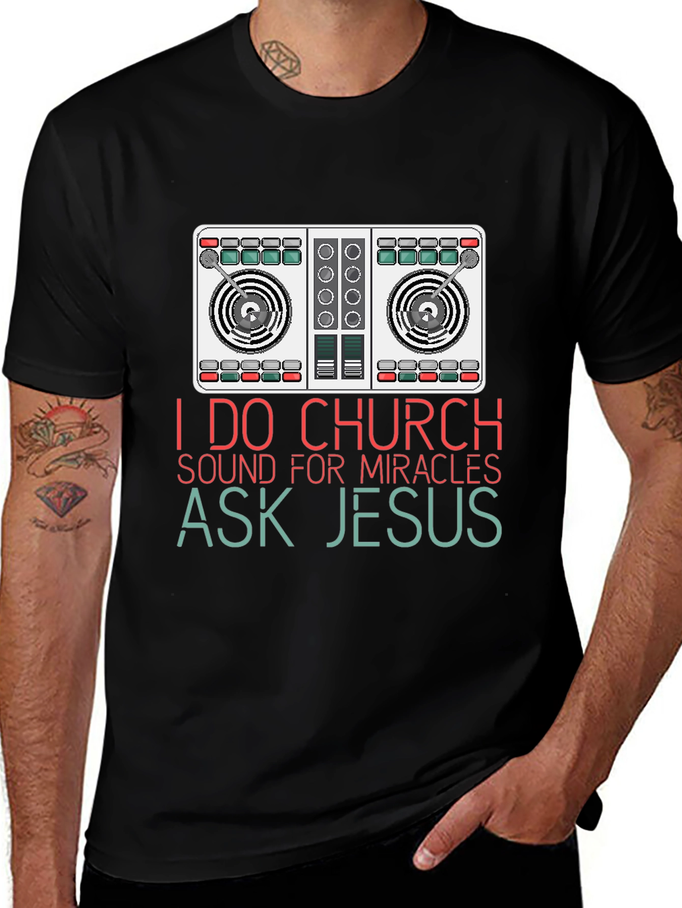 I Do Church Sound for Miracles T-Shirt