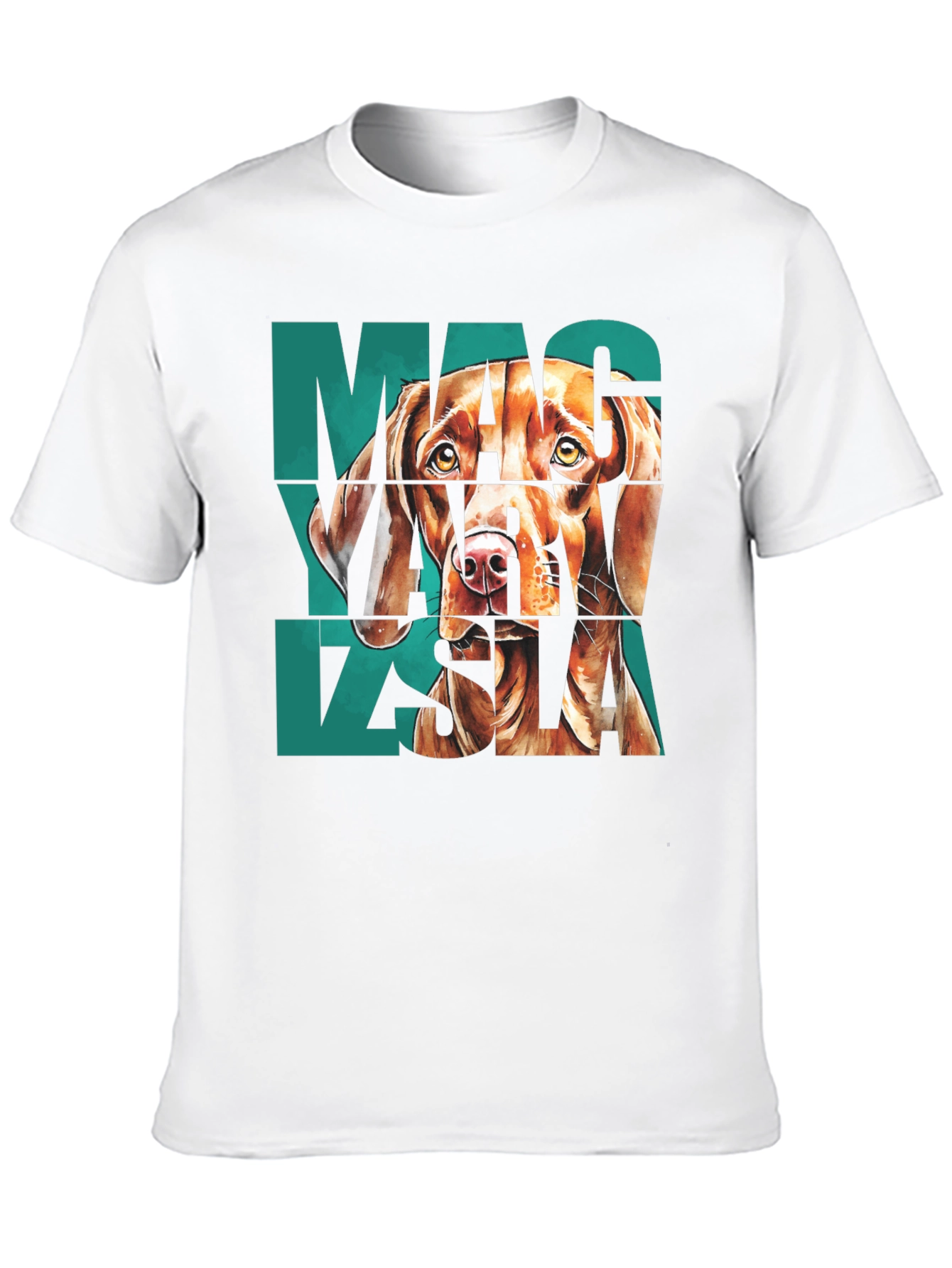 Vizsla Dog Graphic Print T-Shirt