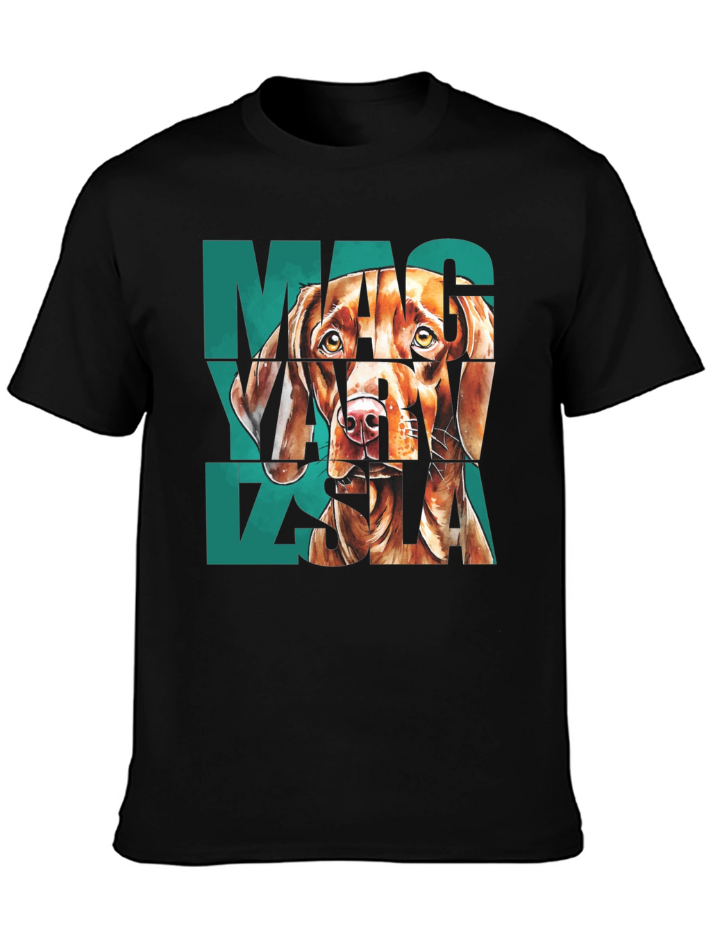 Vizsla Dog Graphic Print T-Shirt