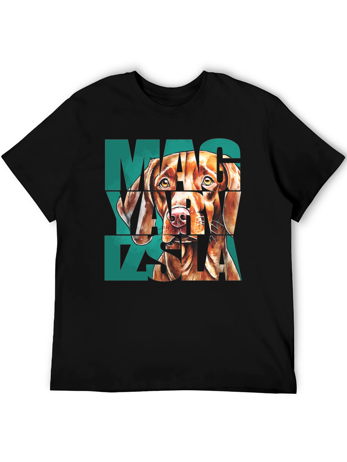 Vizsla Dog Graphic Print T-Shirt