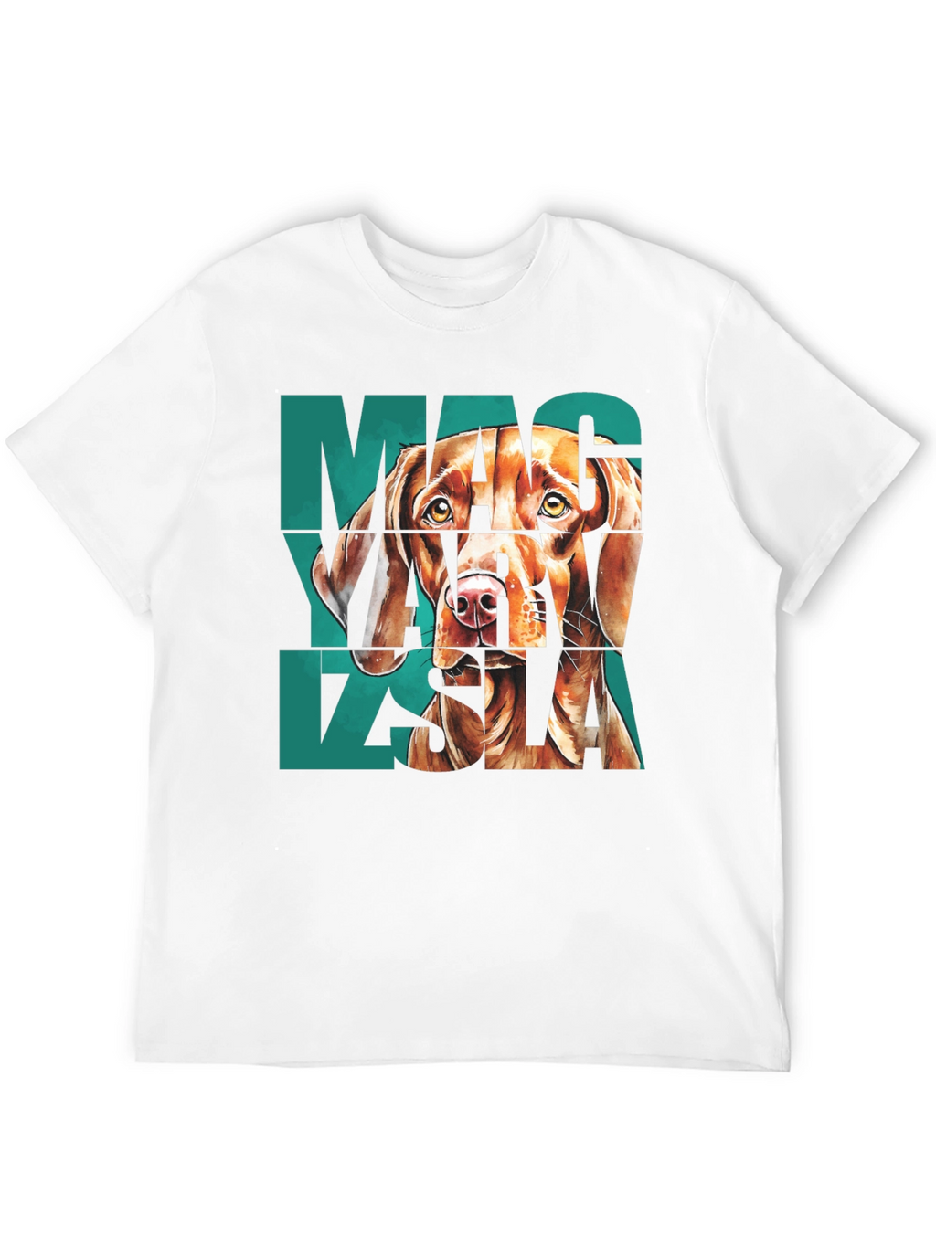 Vizsla Dog Graphic Print T-Shirt