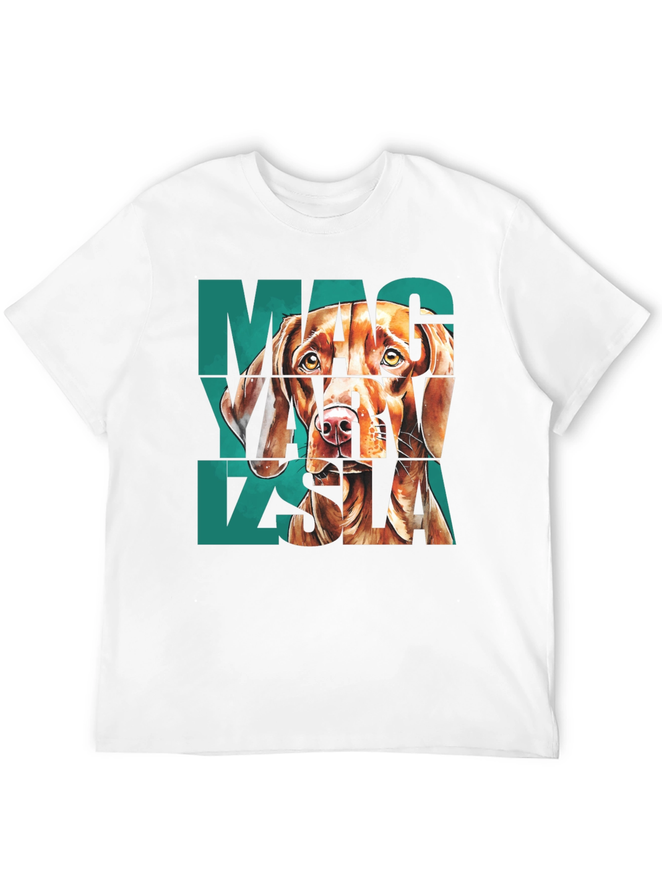 Vizsla Dog Graphic Print T-Shirt