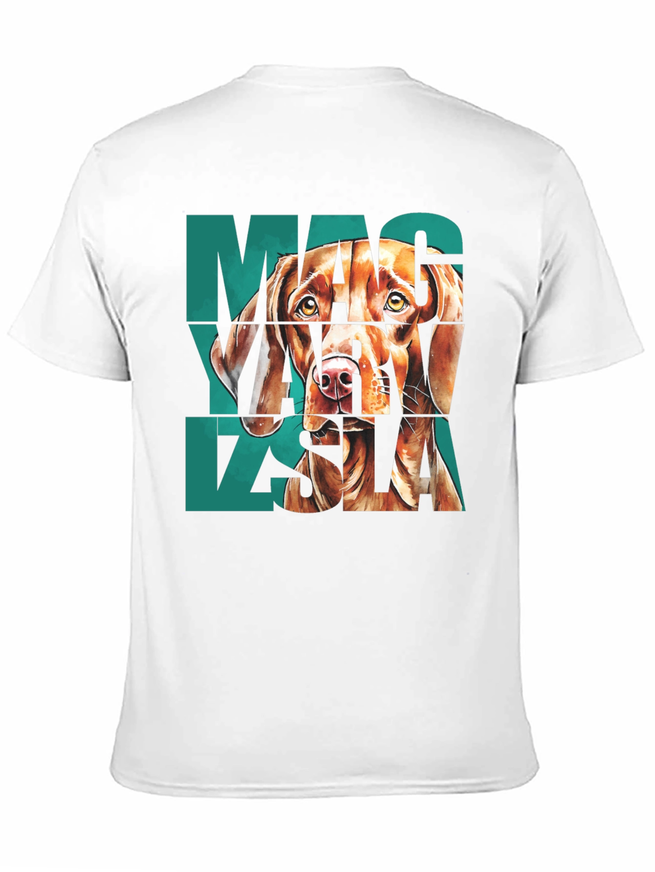 Vizsla Dog Graphic Print T-Shirt