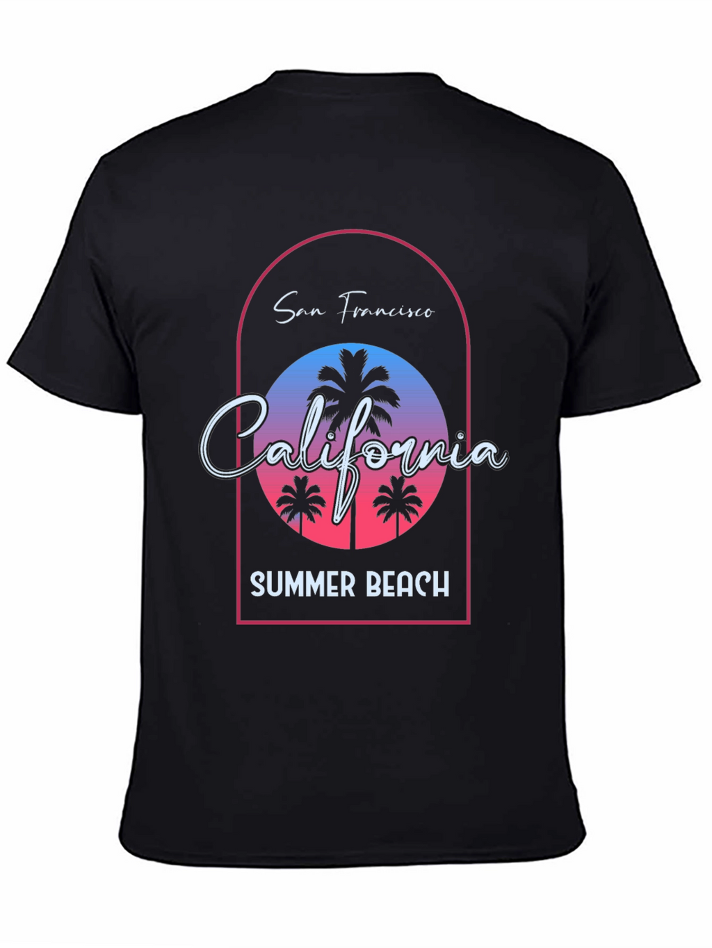 San Francisco California Summer Beach T-Shirt