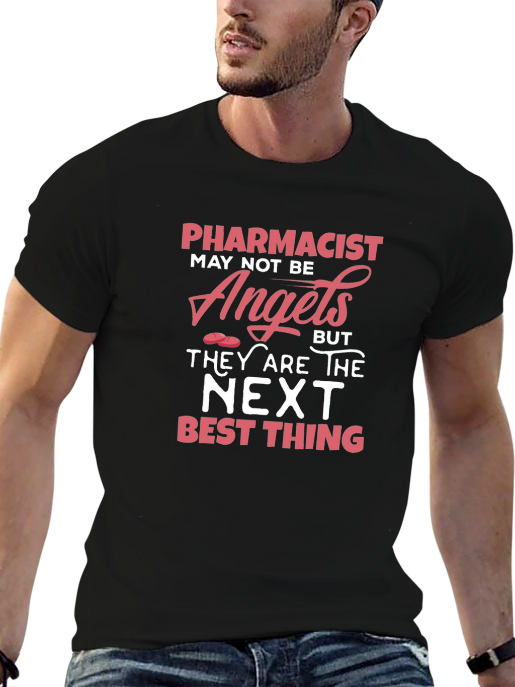 Pharmacist Angels Graphic T-Shirt