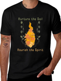 Nurture Soil Nourish Spirit Graphic Tee