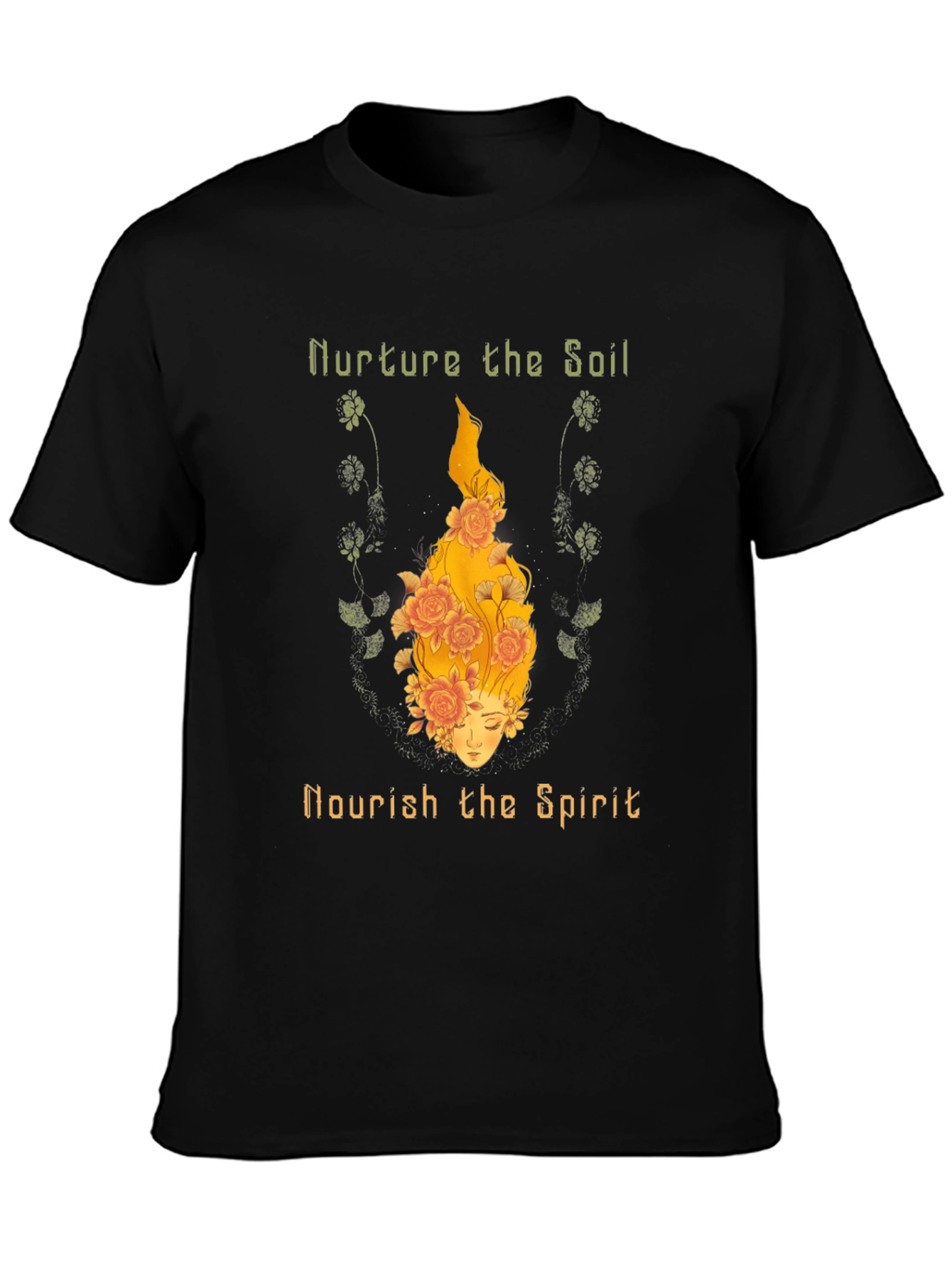 Nurture Soil Nourish Spirit Graphic Tee