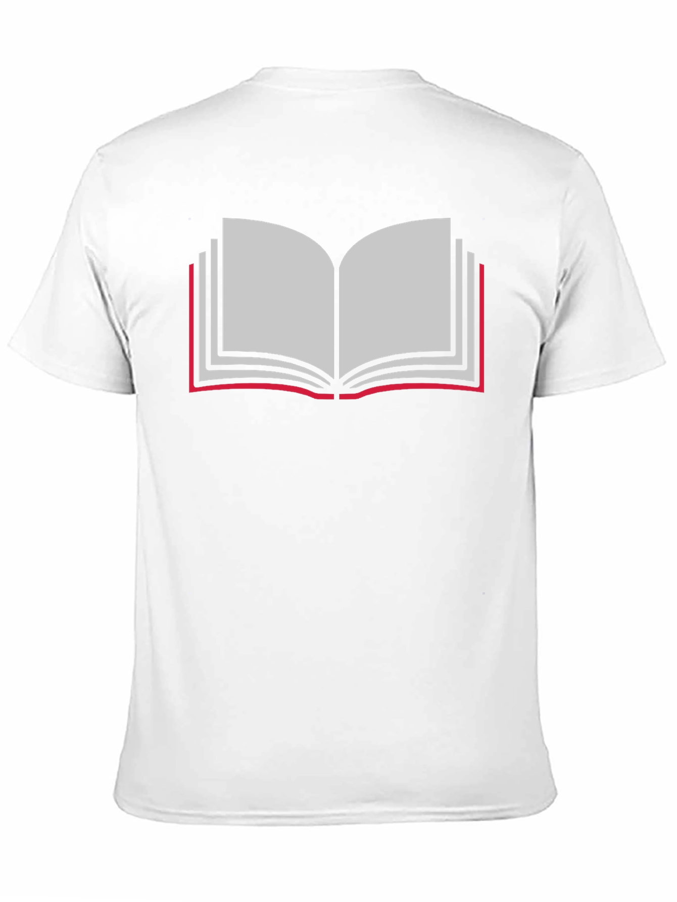 Book Lovers Tee - Open Book Graphic T-Shirt