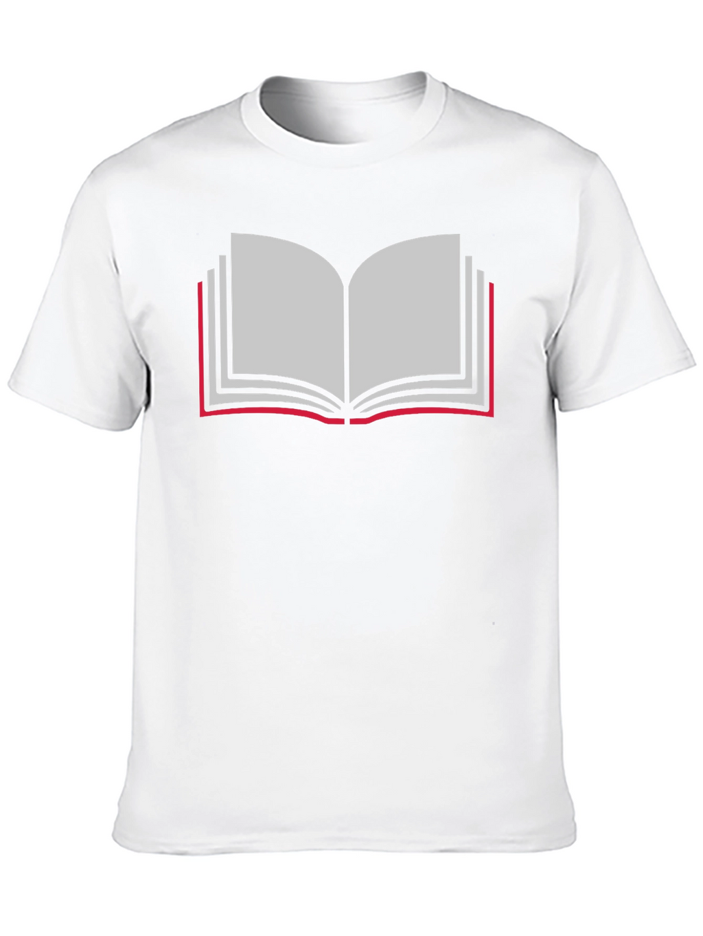 Book Lovers Tee - Open Book Graphic T-Shirt