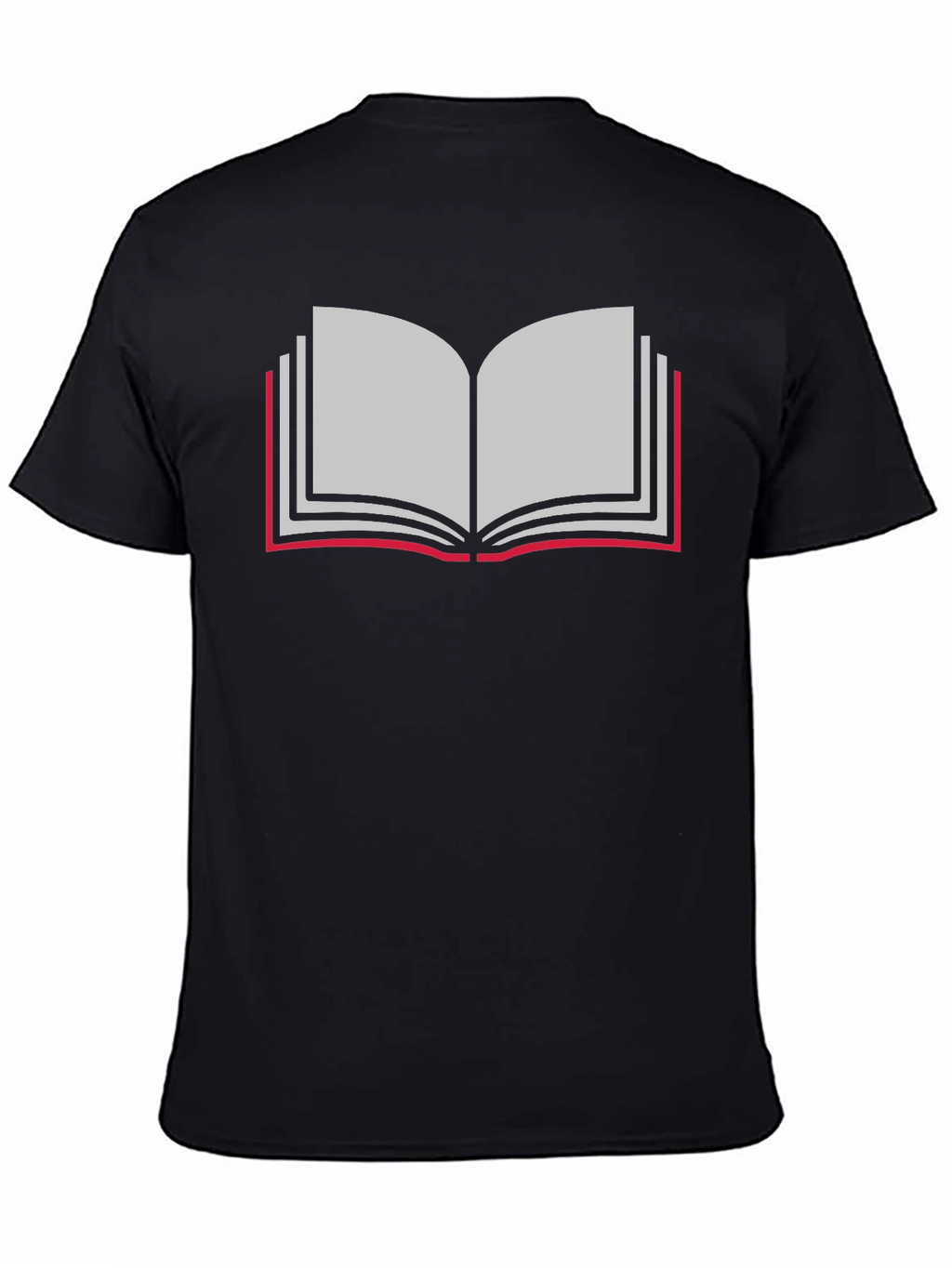 Book Lovers Tee - Open Book Graphic T-Shirt