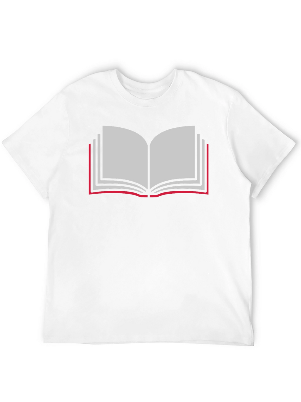 Book Lovers Tee - Open Book Graphic T-Shirt