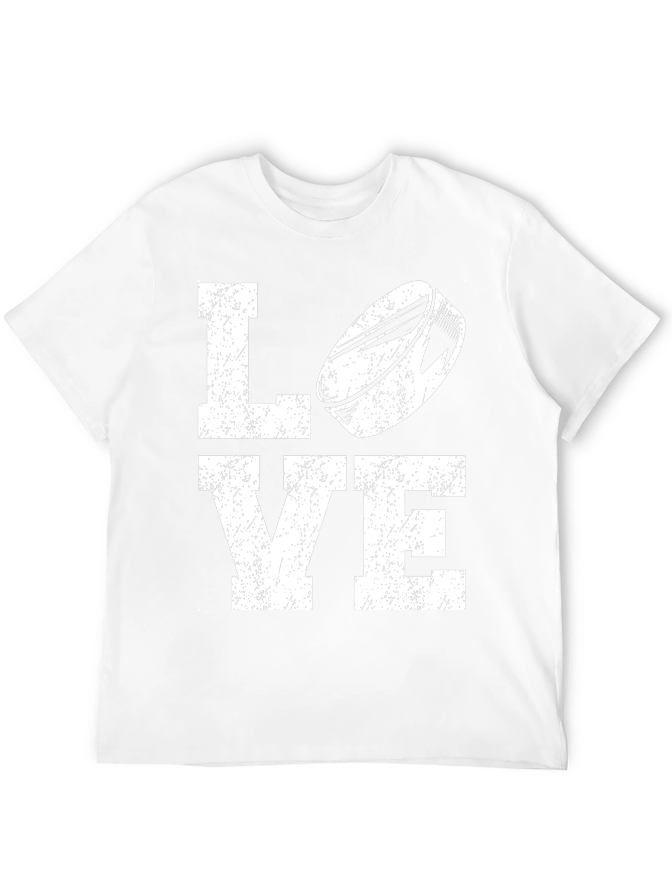 Love Hockey Graphic Tee - Distressed Print