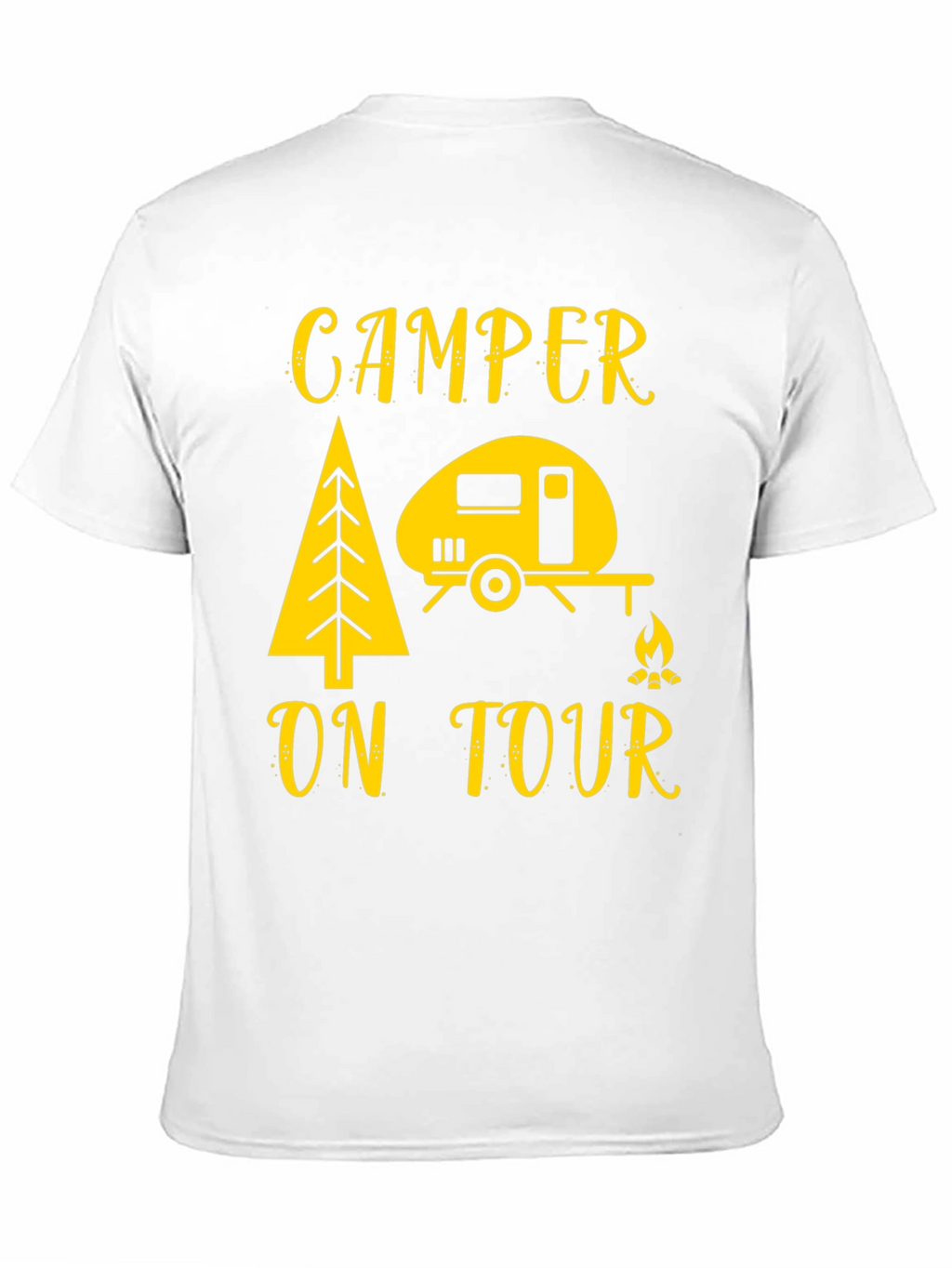 Camper On Tour T-Shirt - Camping Adventure Tee