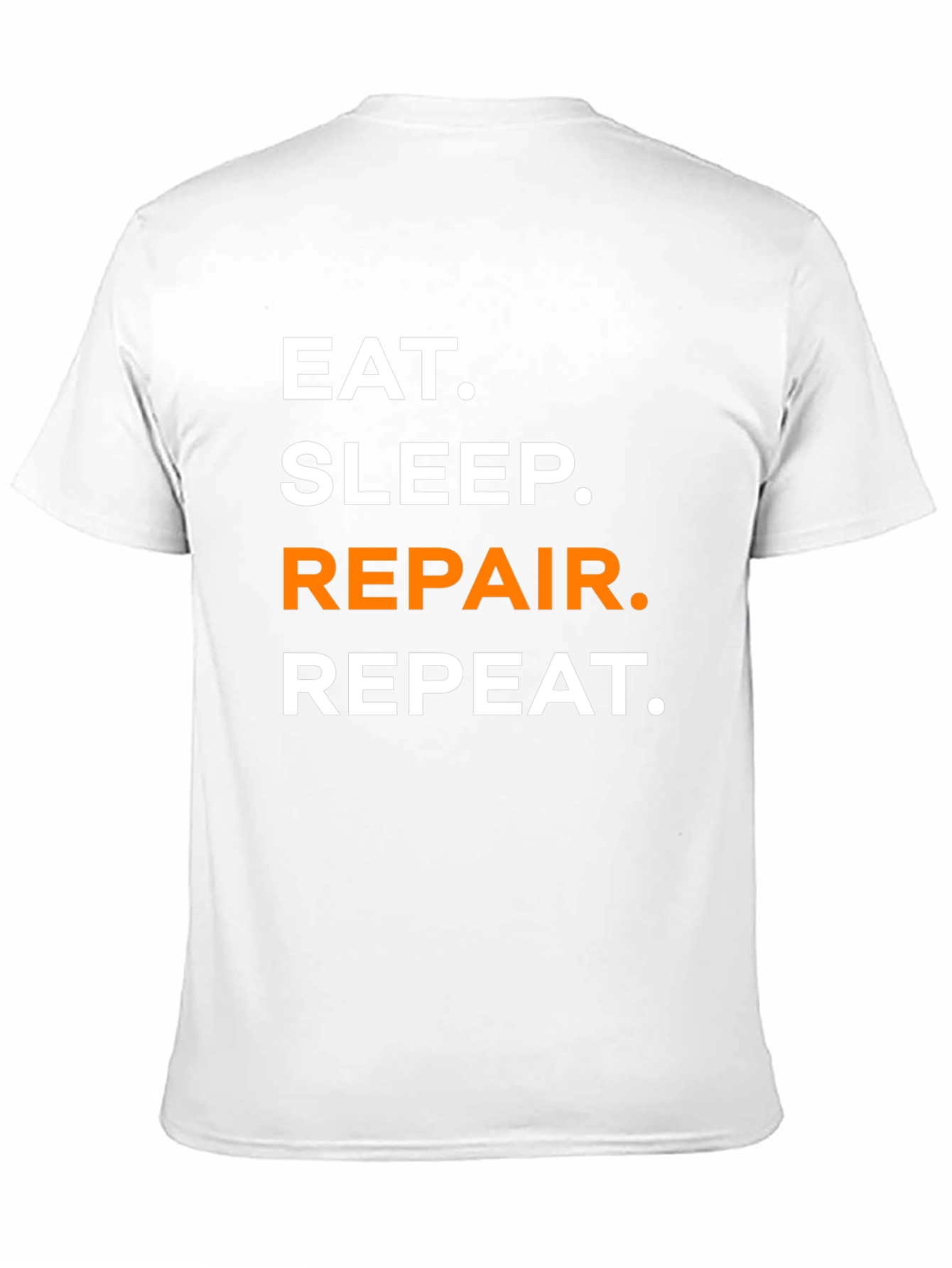 Eat Sleep Repair Repeat Funny T-Shirt