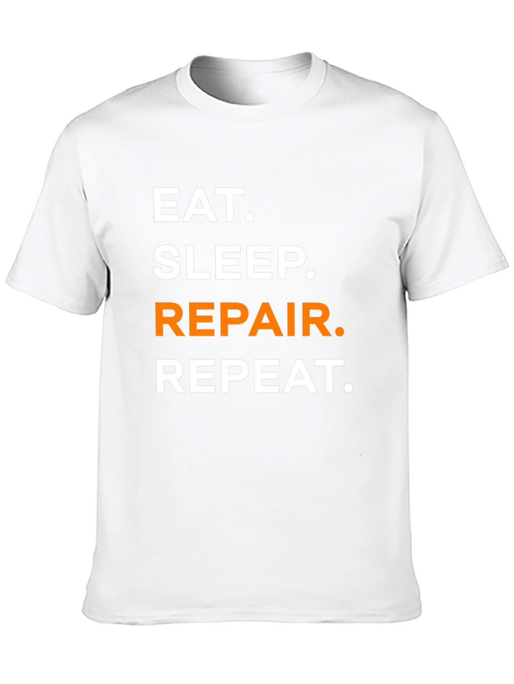 Eat Sleep Repair Repeat Funny T-Shirt