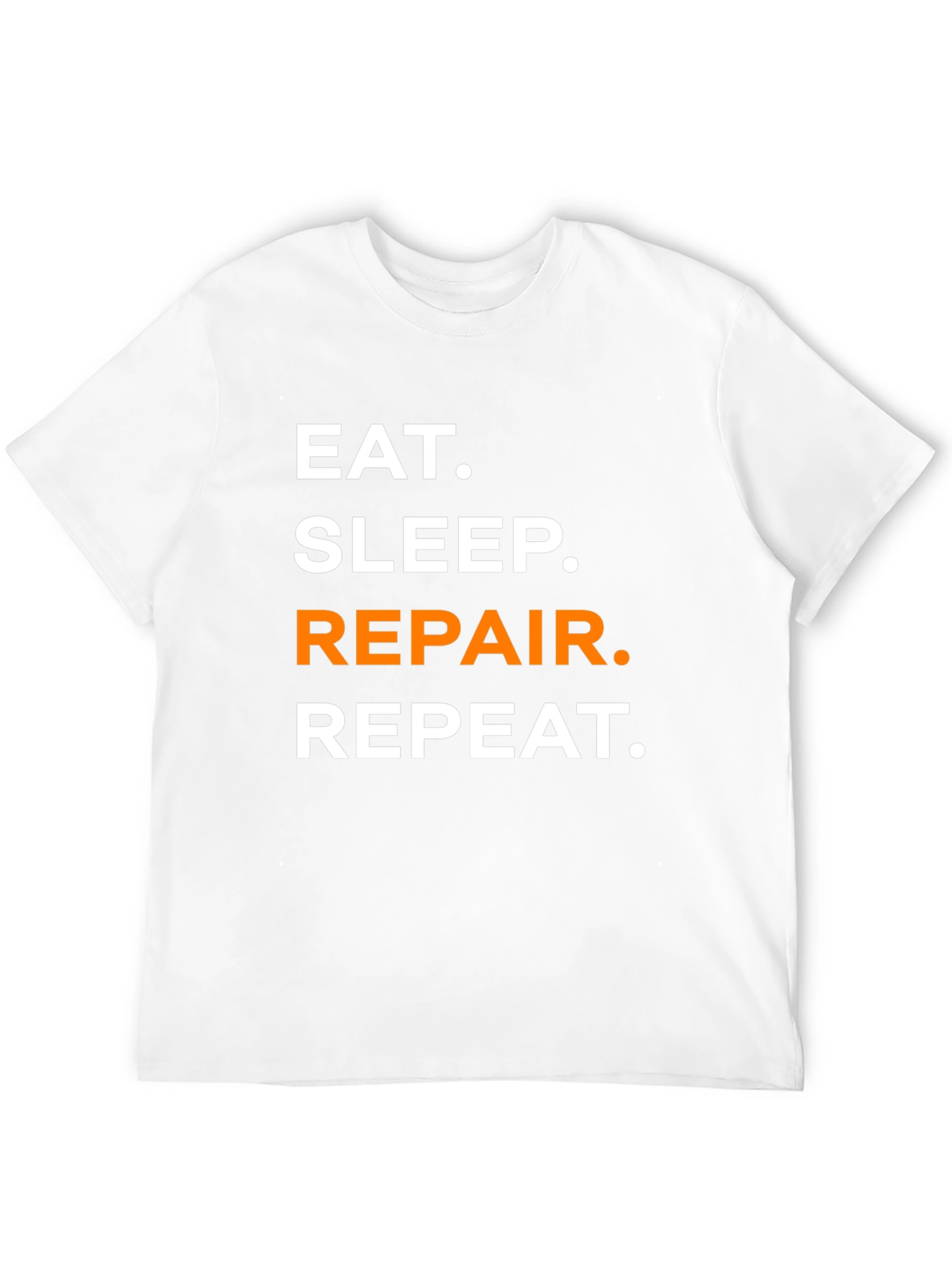 Eat Sleep Repair Repeat Funny T-Shirt