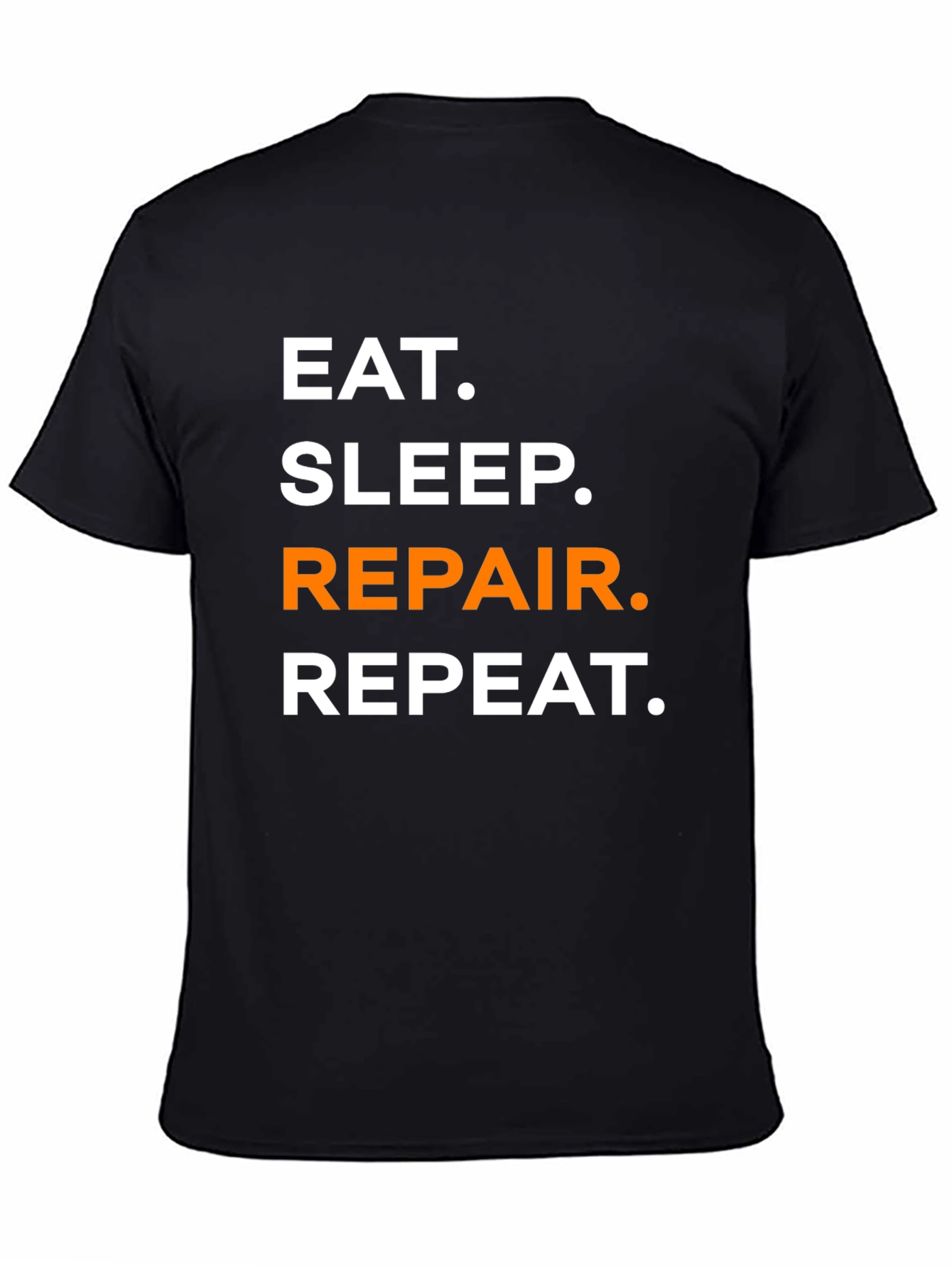 Eat Sleep Repair Repeat Funny T-Shirt