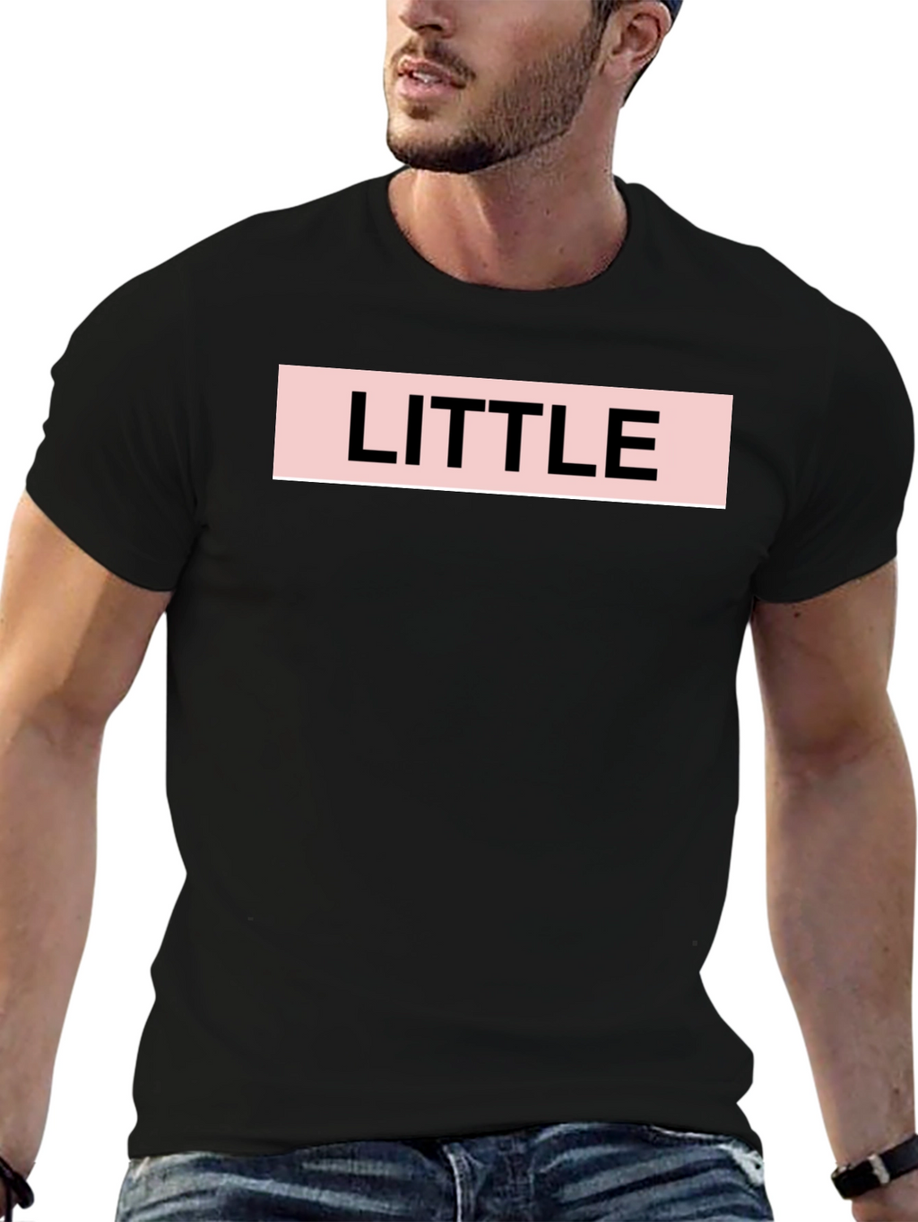 Little Black Crew Neck T-Shirt