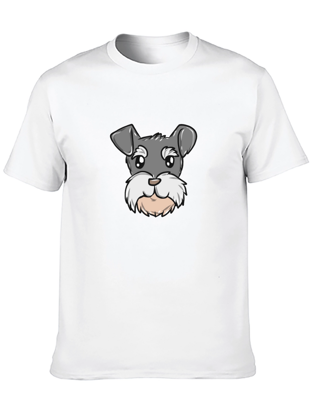 Cute Schnauzer Dog Graphic T-Shirt