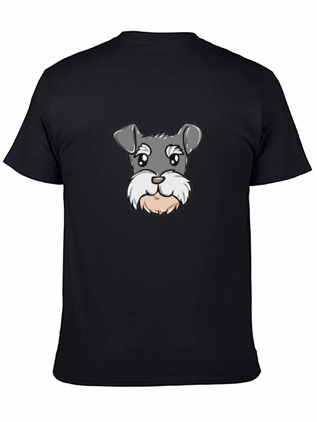 Cute Schnauzer Dog Graphic T-Shirt
